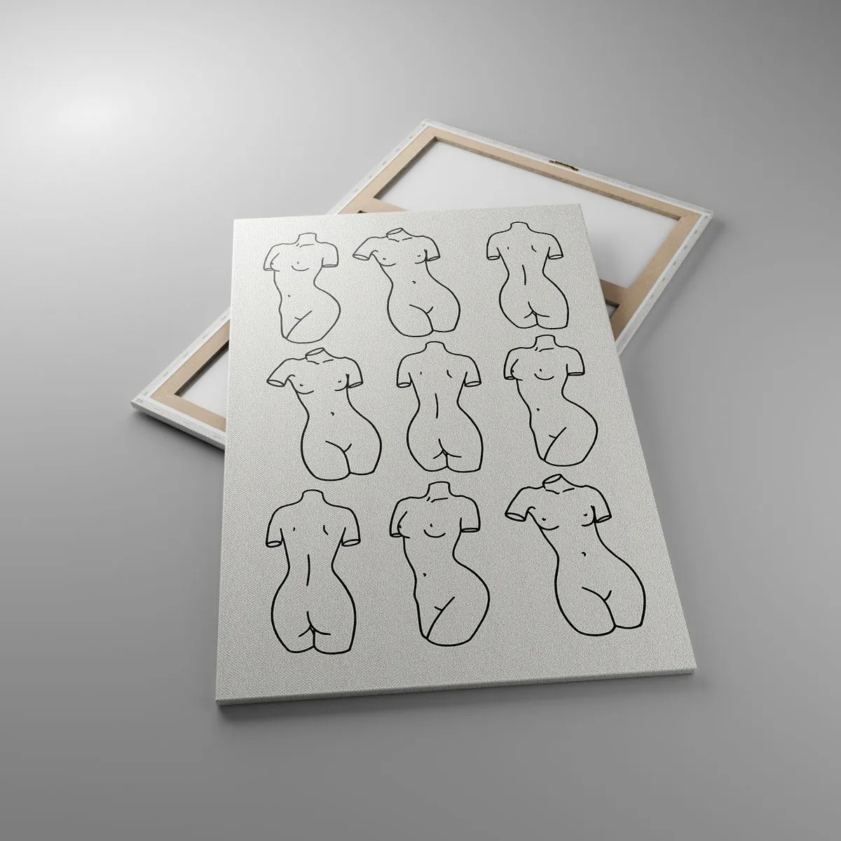 Schilderen op canvas - Alleen Venus - 80x120 cm