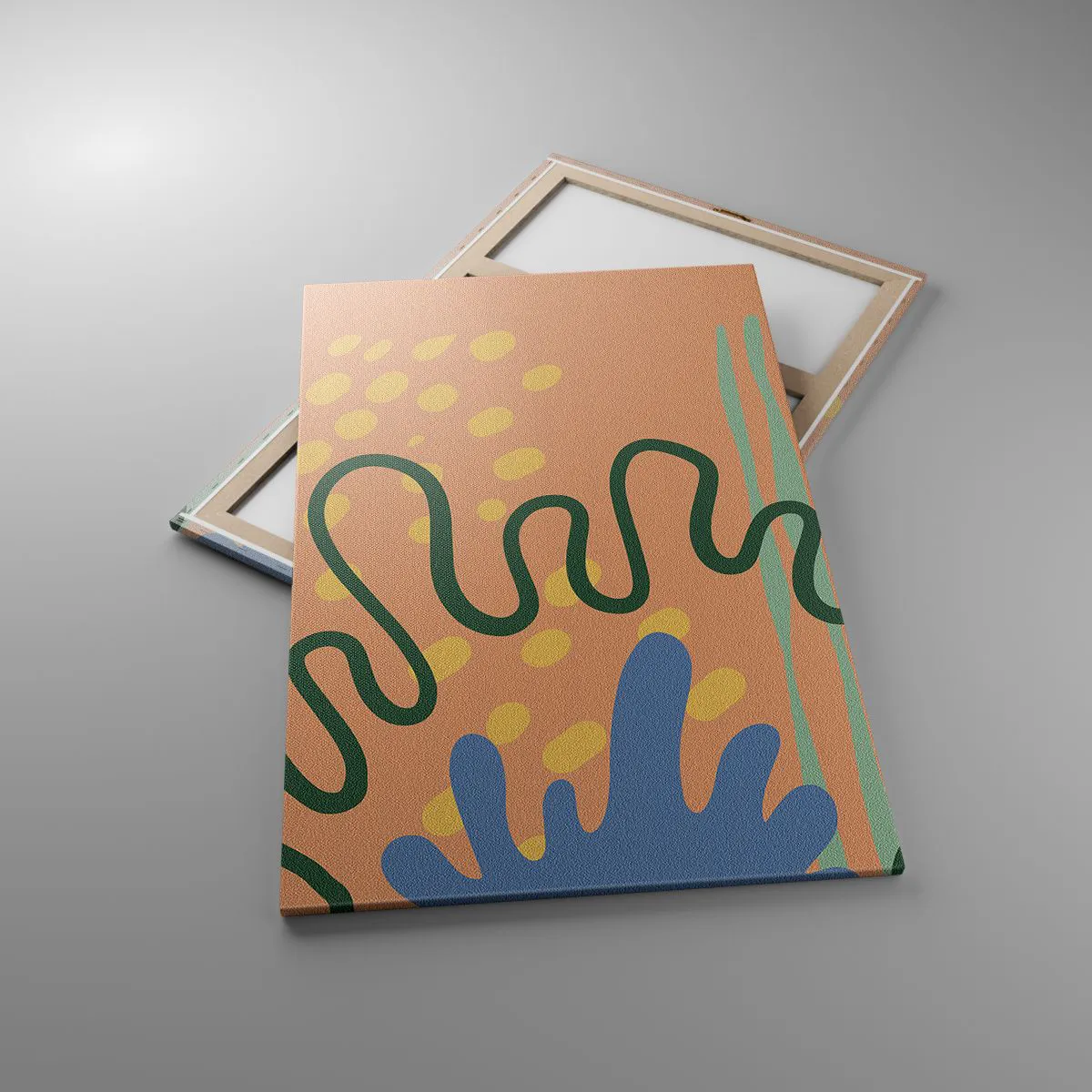 Impression sur toile - Image sur toile - Abstraction : diversité de la nature - 80x120 cm