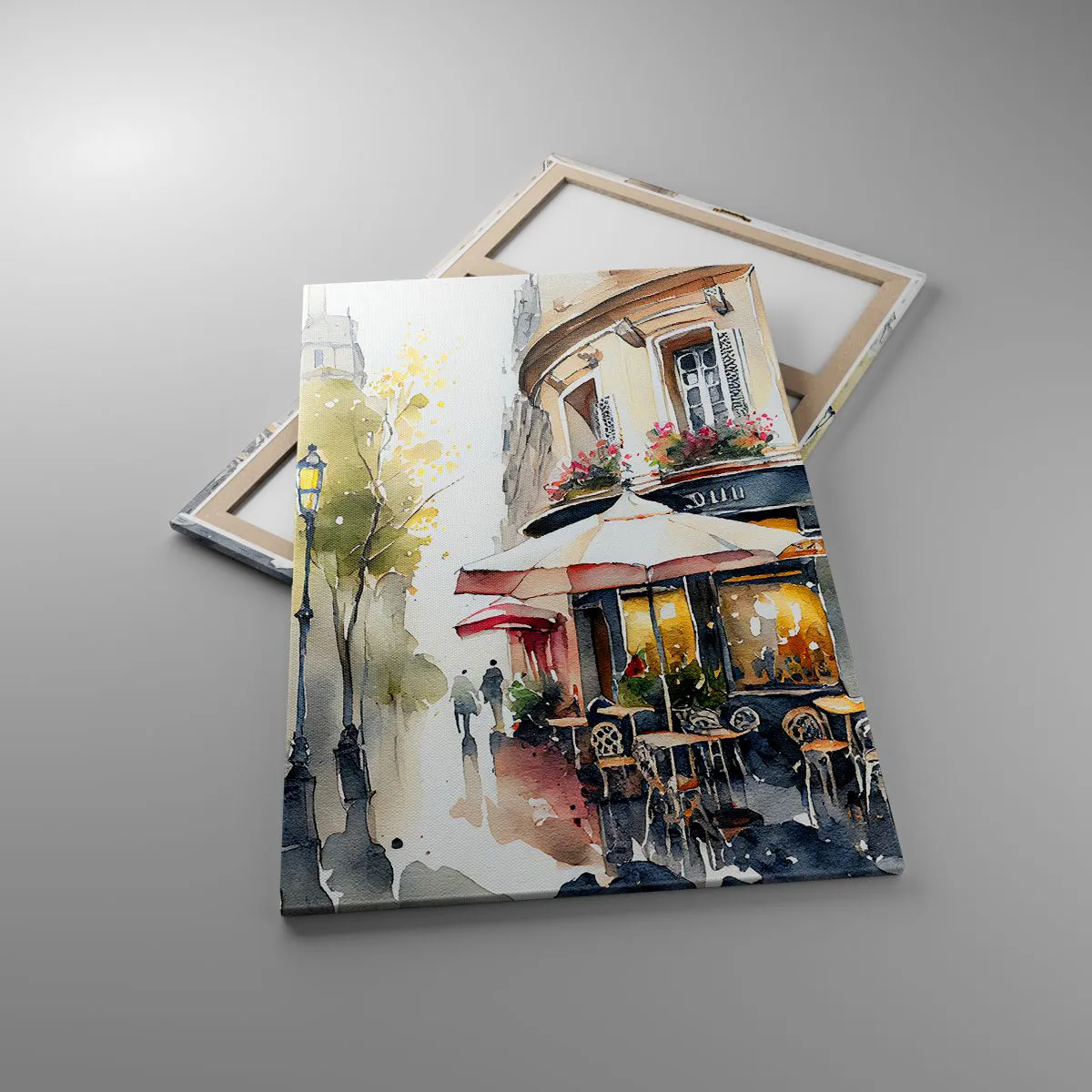 Impression sur toile - Image sur toile - Matinée parisienne - 80x120 cm