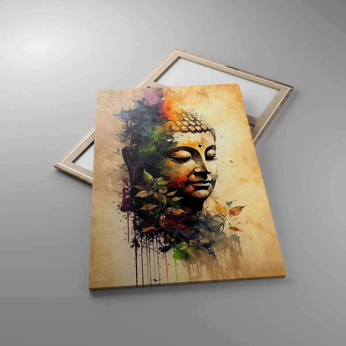 Tablou pe pânză - Namaste! - 80x120 cm