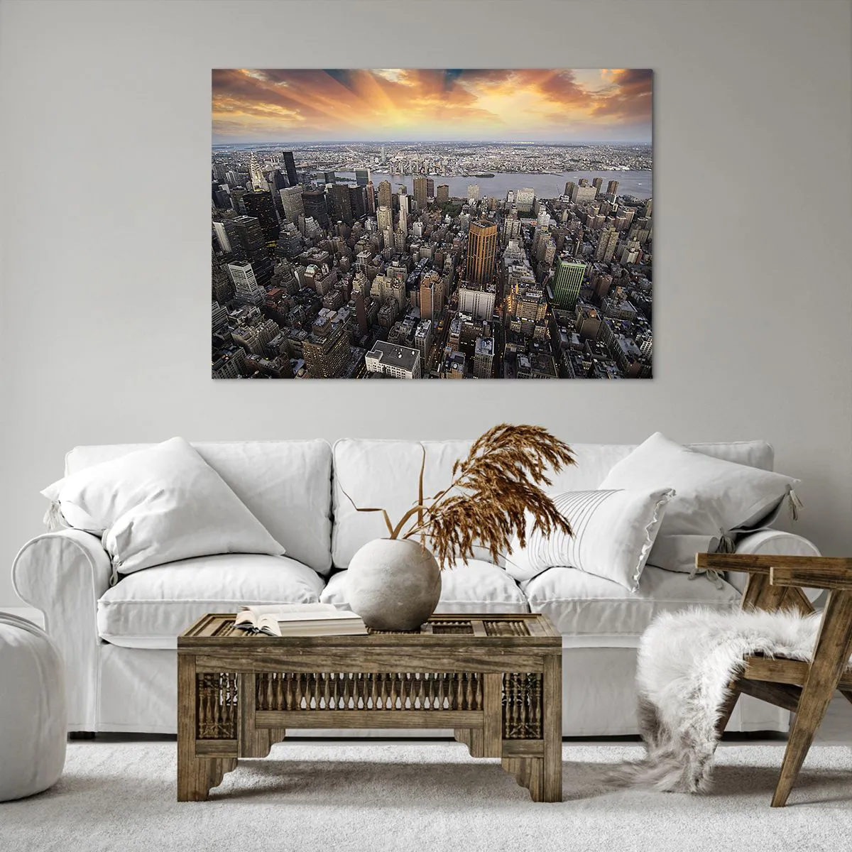 Tablou pe pânză - Inima care bate în timpul nostru - 100x70 cm