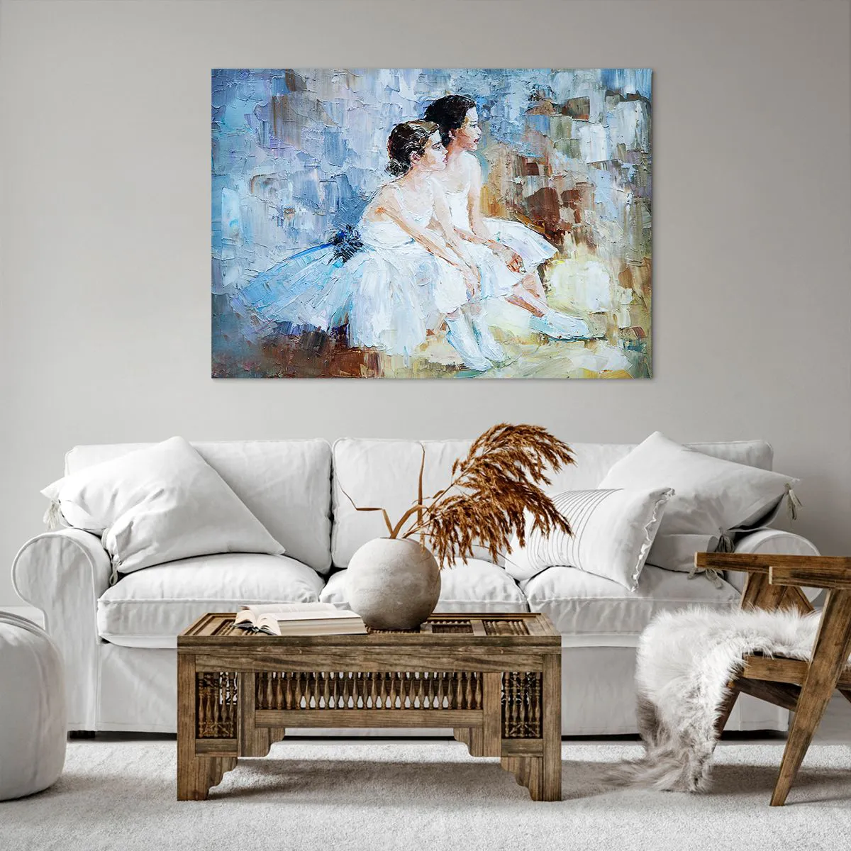 Obraz na plátně - Odpočinek mladých labutí - 100x70 cm