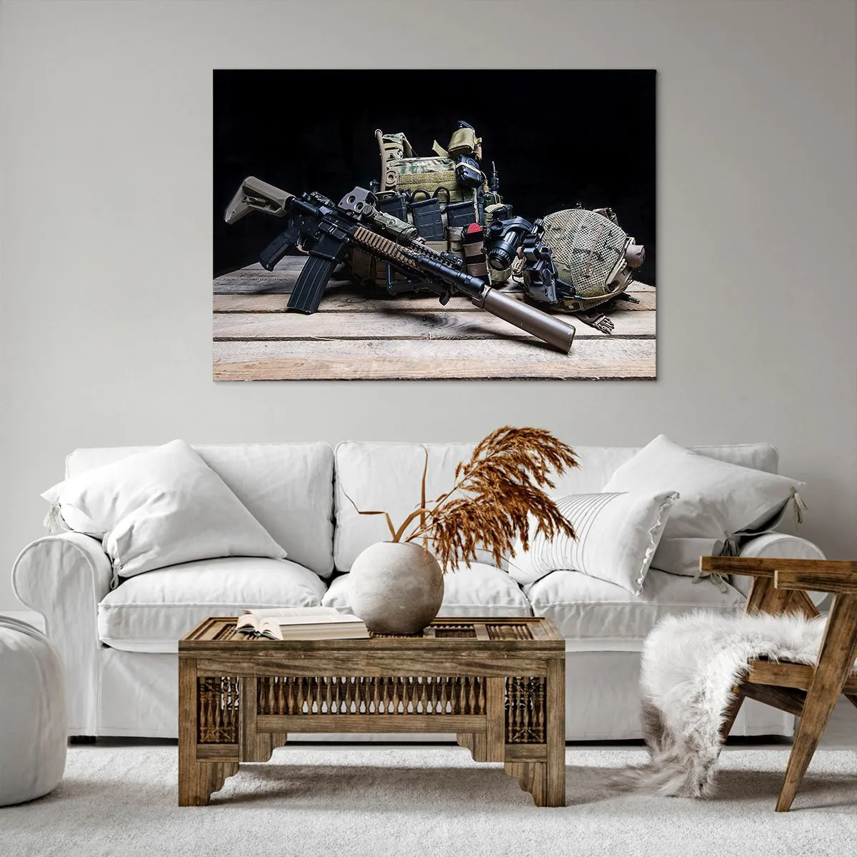 Vászonkép - Pihenj! - 100x70 cm