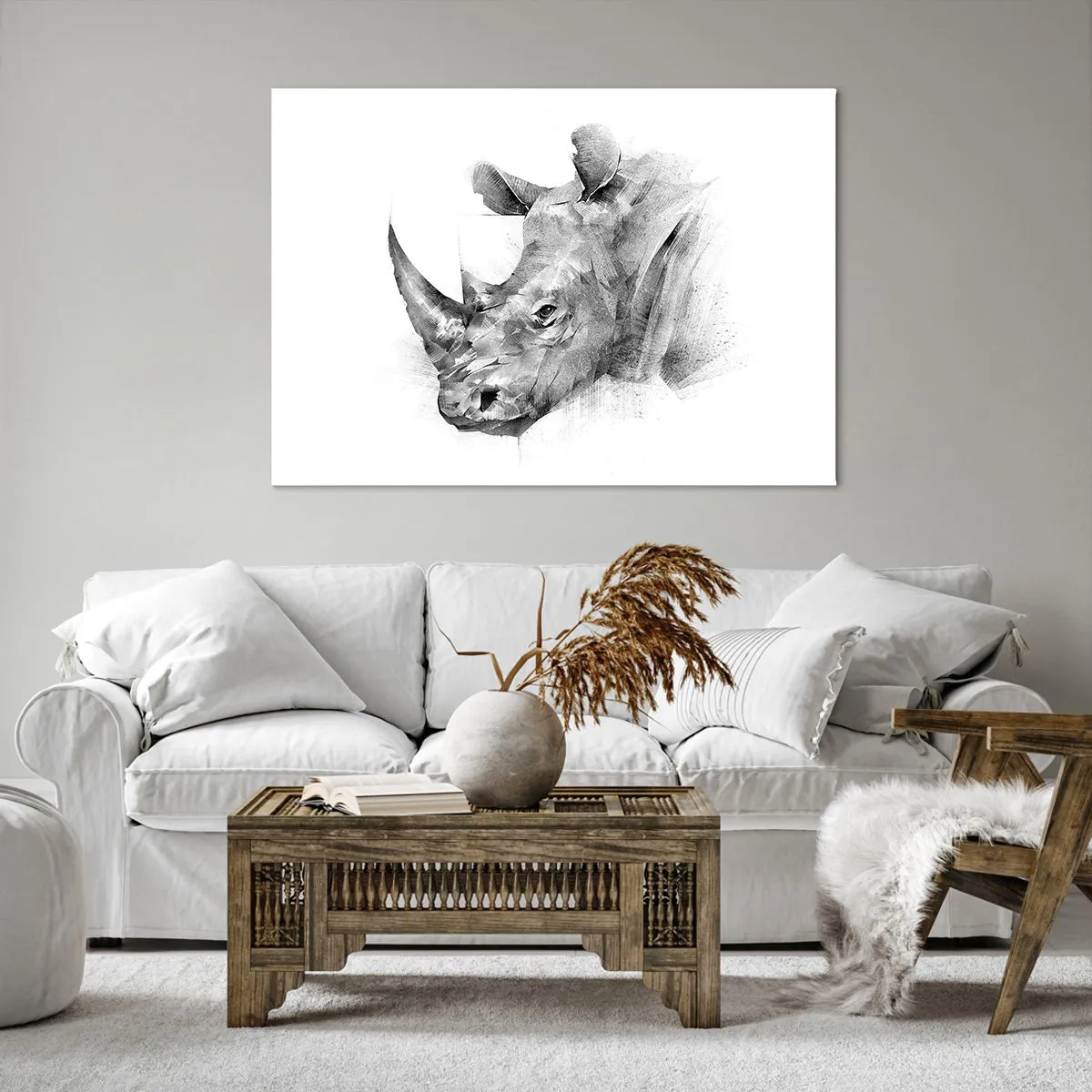 Canvas picture - African Portrait - 100x70 cm