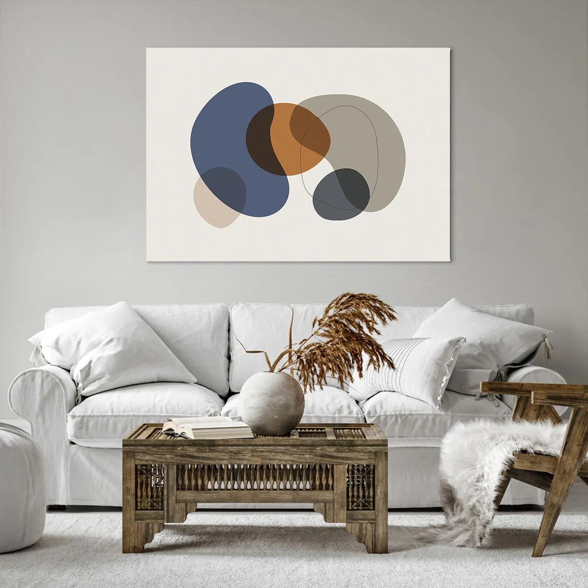 Canvas picture - Drops of Colours - 100x70 cm