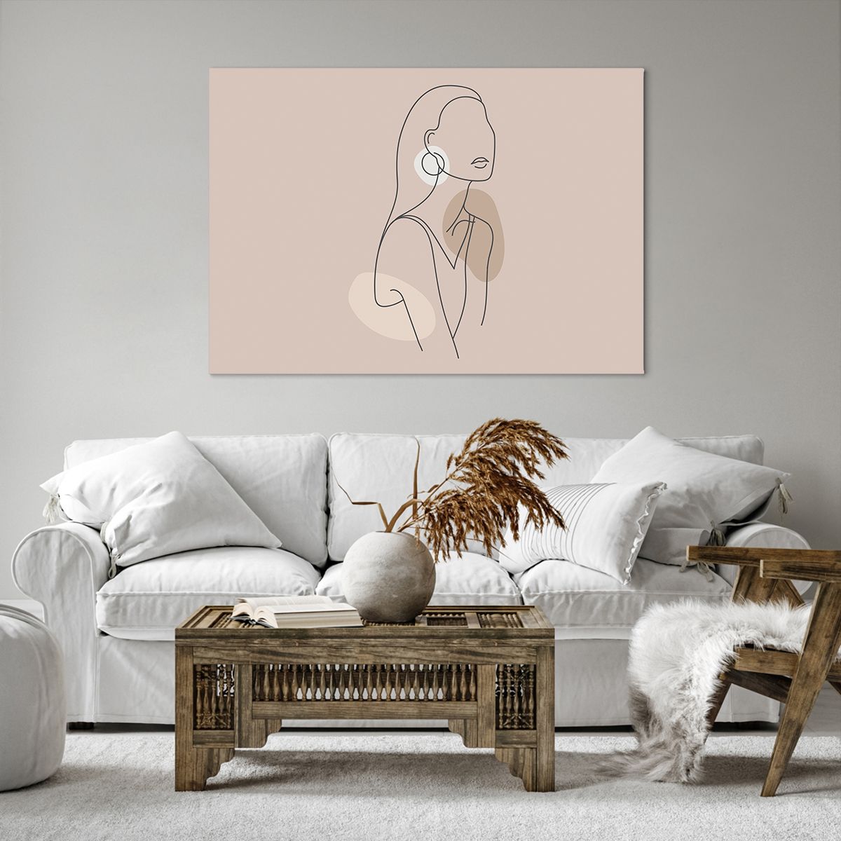 Canvas picture Abstraction, Canvas picture Woman, Canvas picture Graphics, Canvas picture Art, Canvas picture Lineart