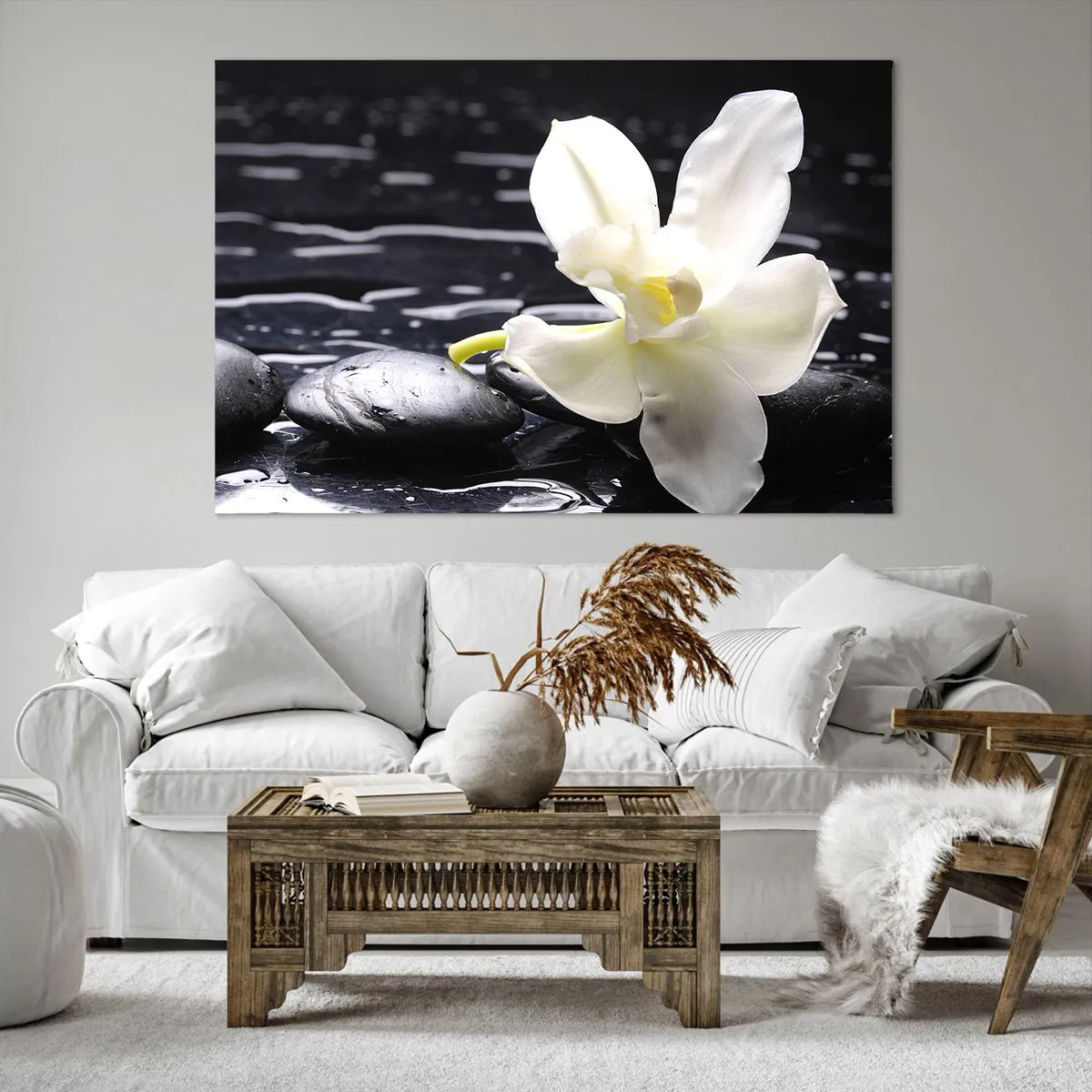 Obraz na plátne - Štúdia v čiernej a bielej - 120x80 cm