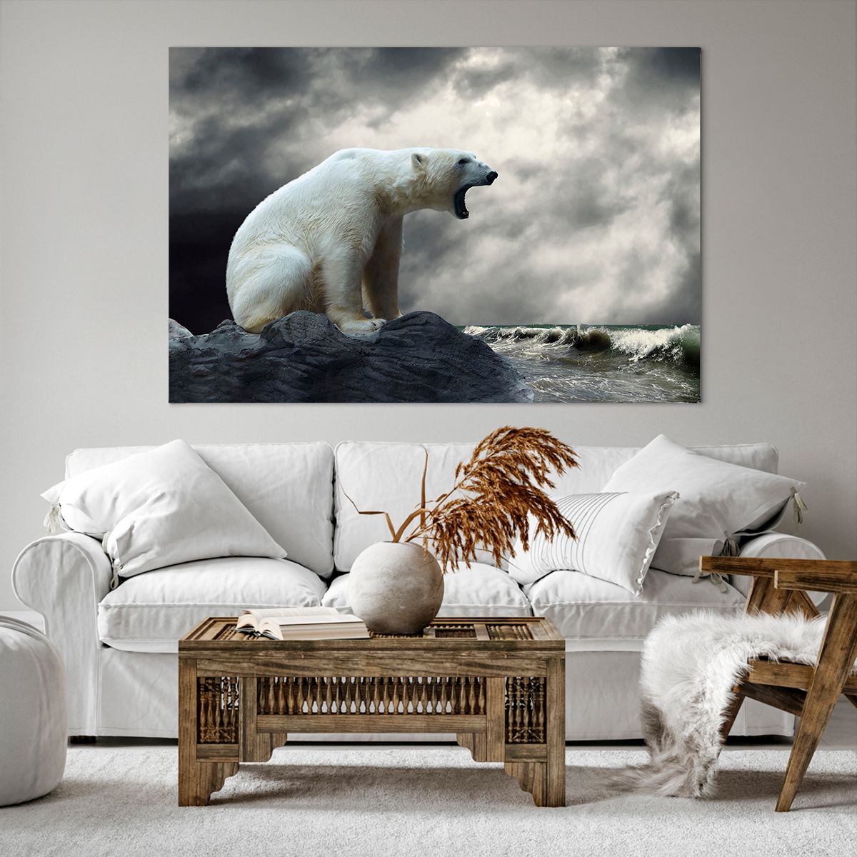 Obrazy na płótnie Zwierzęta, Obrazy na płótnie Niedźwiedź Polarny, Obrazy na płótnie Ocean, Obrazy na płótnie Natura, Obrazy na płótnie Arktyka
