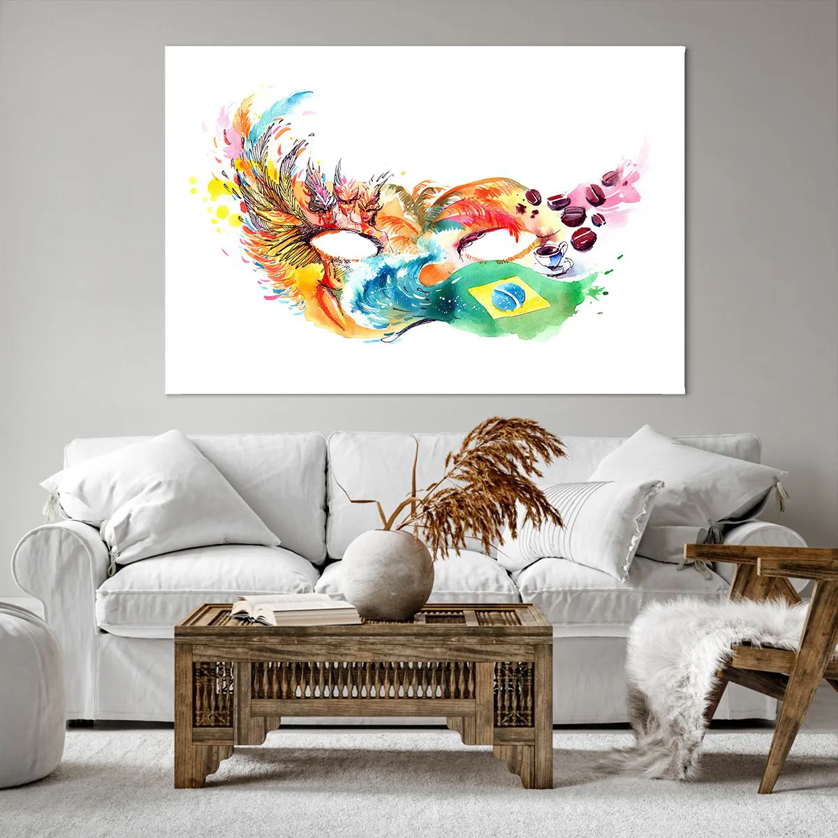 Vászonkép - Brazília szambával üdvözöl - 120x80 cm