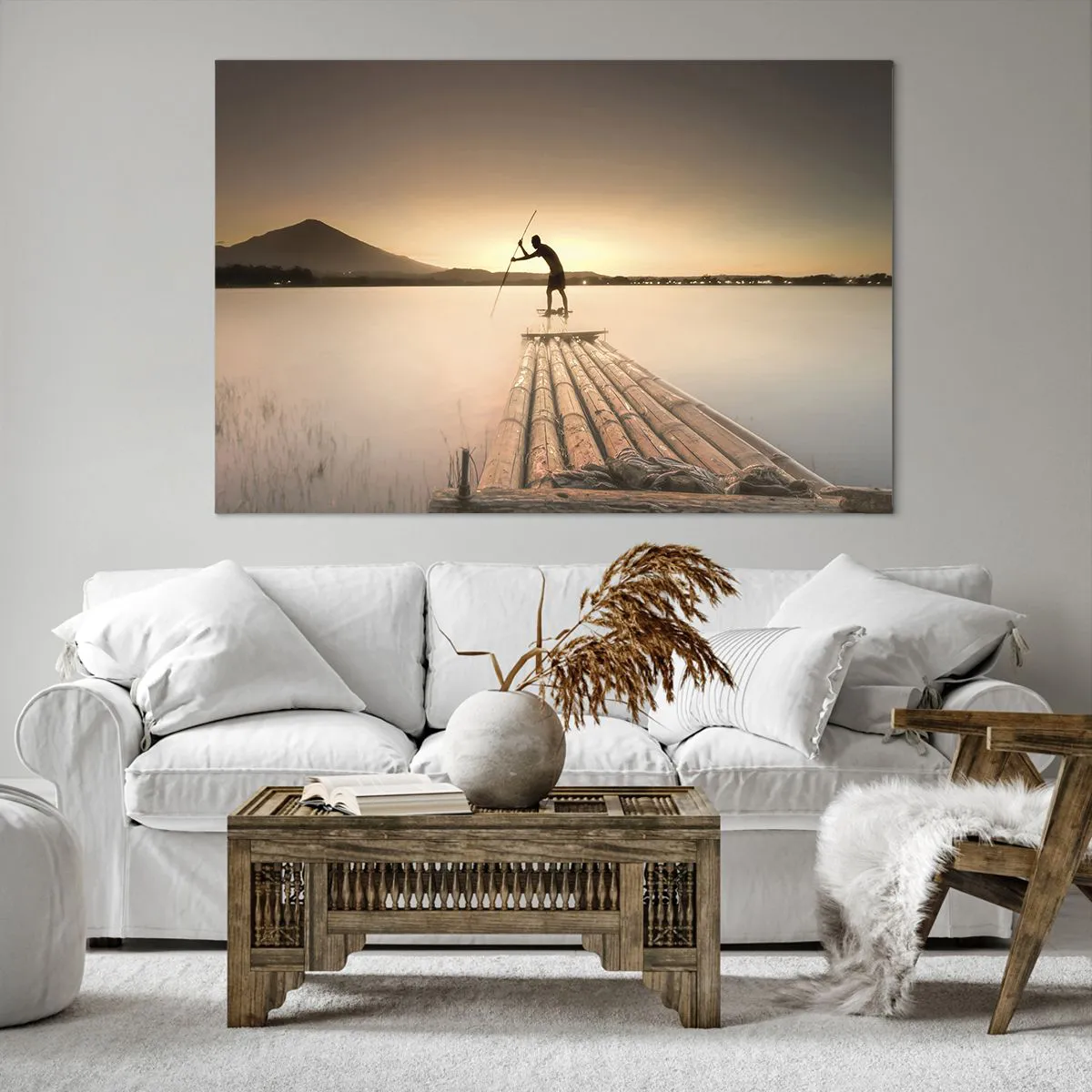 Schilderen op canvas - Voor het slapen gaan - 120x80 cm