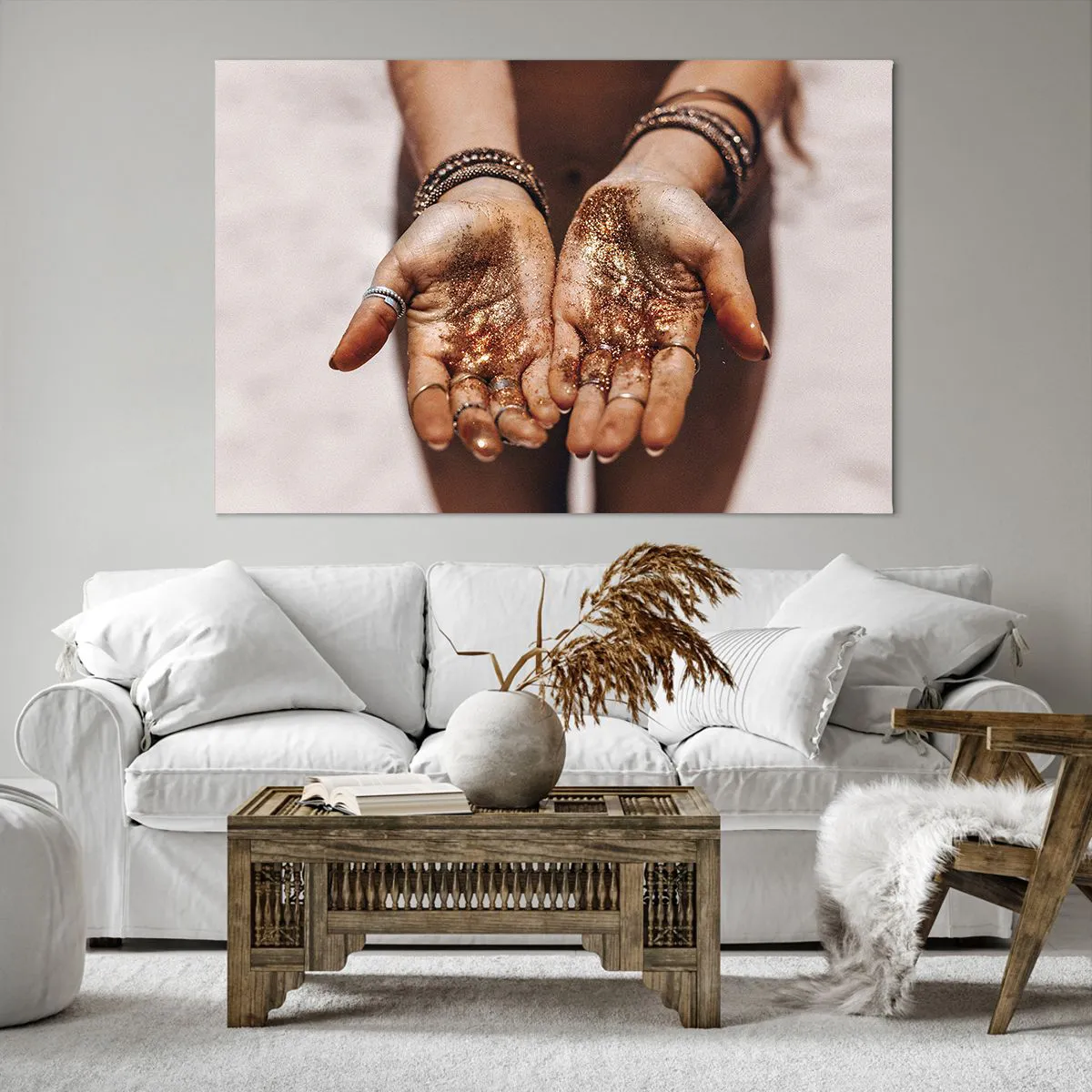 Schilderen op canvas - Een cadeau voor jou - 120x80 cm