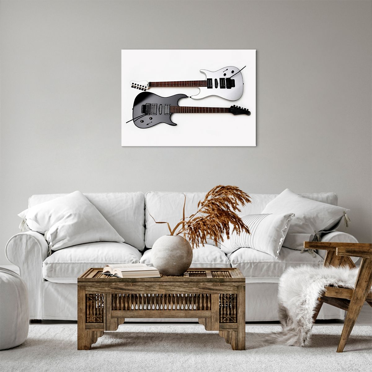 Bild auf Leinwand Musik, Bild auf Leinwand Elektrische Gitarre, Bild auf Leinwand Musikinstrument, Bild auf Leinwand Kultur, Bild auf Leinwand Klang