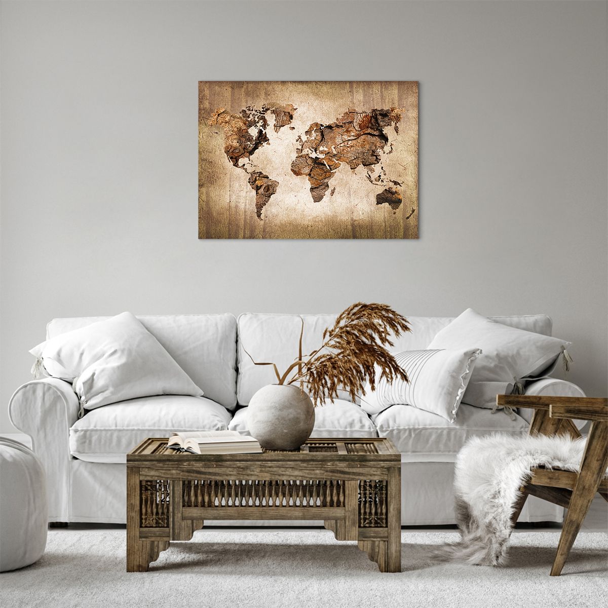 Bild auf Leinwand Weltkarte, Bild auf Leinwand Kontinente, Bild auf Leinwand Reisen, Bild auf Leinwand  Grafik, Bild auf Leinwand Jahrgang