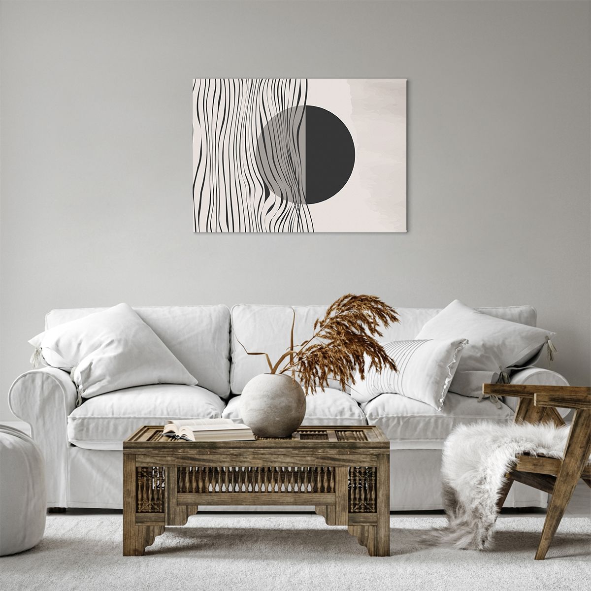 Tela dipinta astratta 78x78cm - Atmosphera créateur d'intérieur