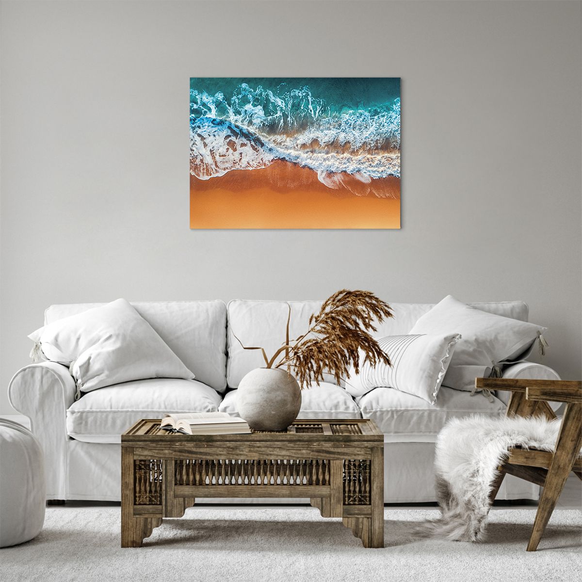 Quadro su tela Paesaggio, Quadro su tela Mare, Quadro su tela Spiaggia, Quadro su tela Oceano, Quadro su tela Natura
