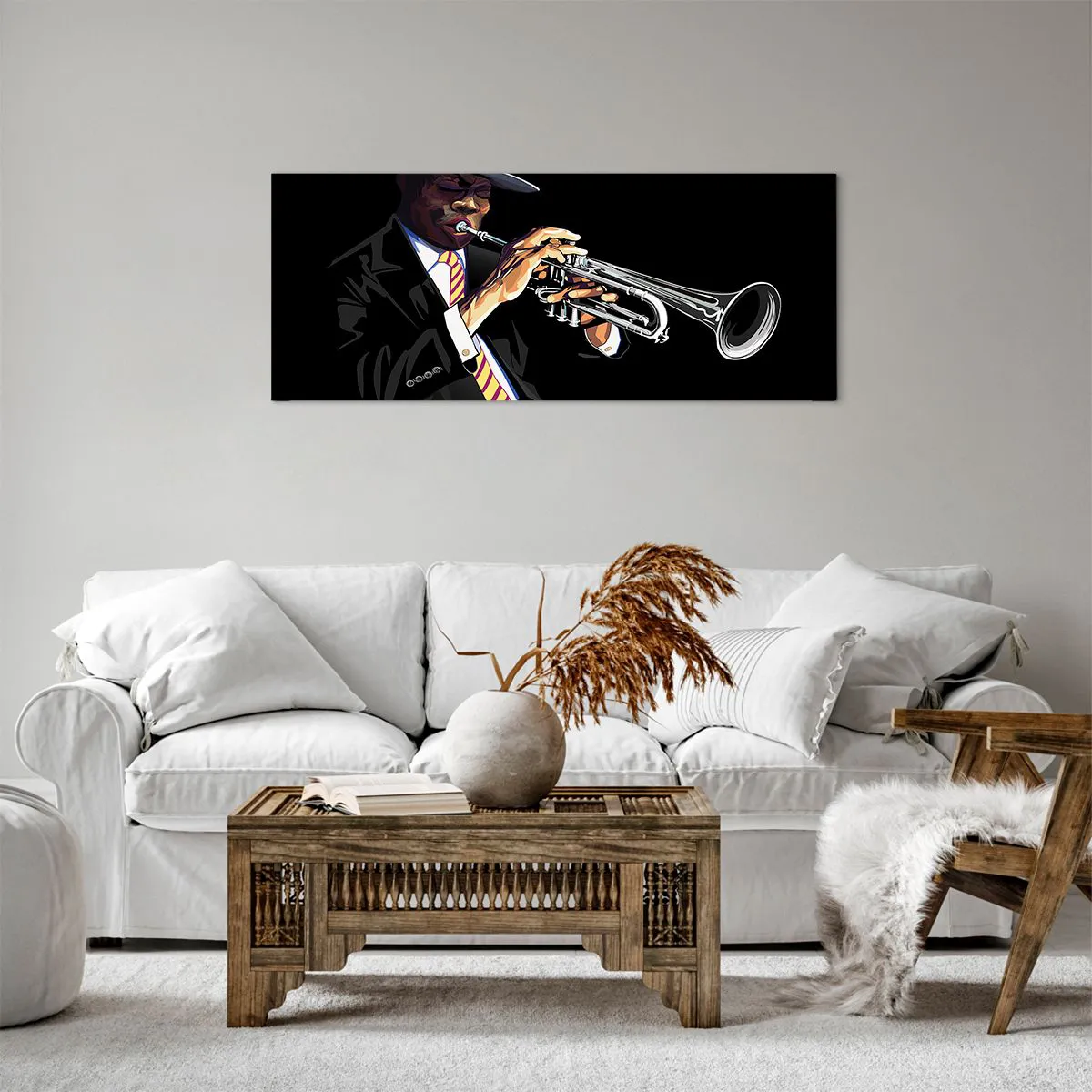 Quadro su tela - Stampe su Tela - Il fascino della Old School - 100x40 cm