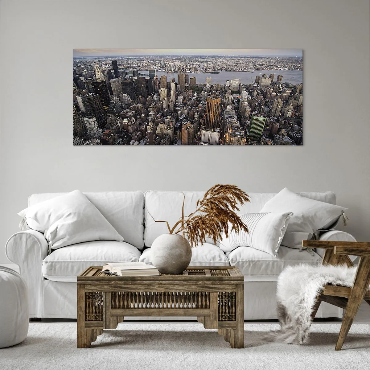 Canvas picture - Beating Heart of Our Times - 120x50 cm