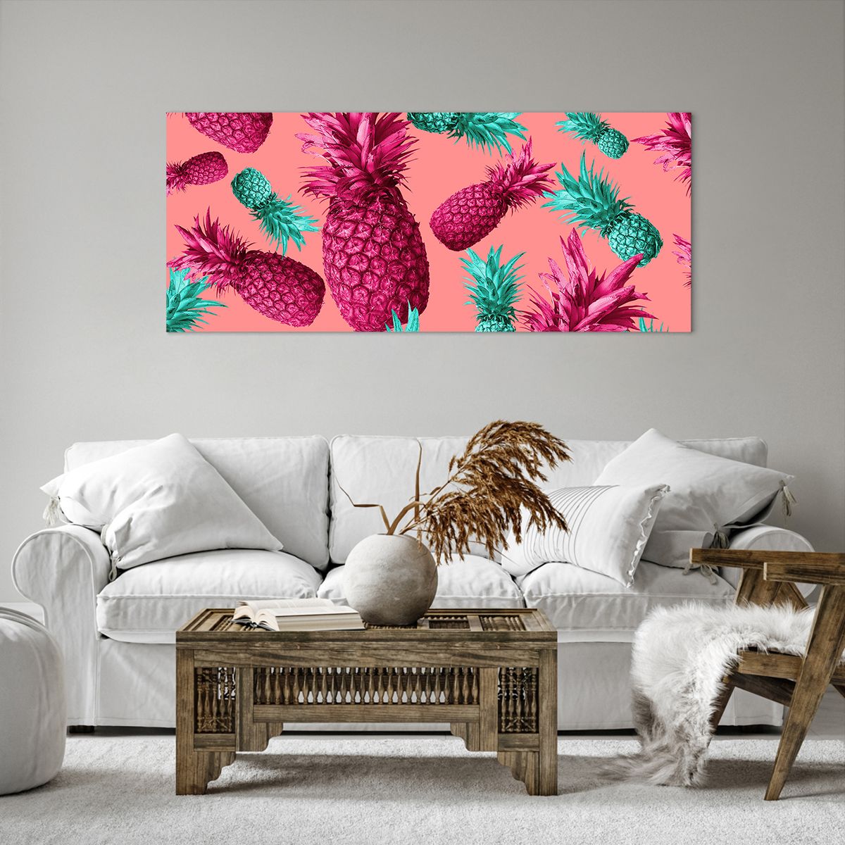 Impression sur toile Abstraction, Impression sur toile Ananas, Impression sur toile Art, Impression sur toile Fruit, Impression sur toile Cuisine