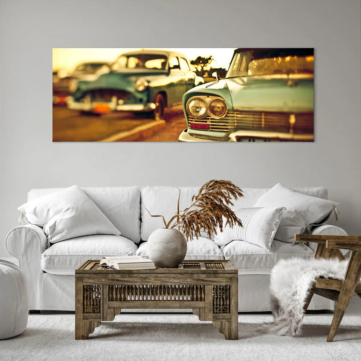 Obraz na plátně - Počkáme, uvidíme - 140x50 cm