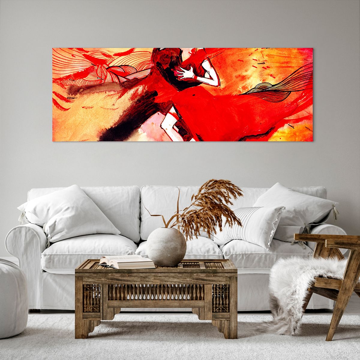 Impression sur toile Abstraction, Impression sur toile Danse, Impression sur toile Tango, Impression sur toile Danseurs, Impression sur toile Art
