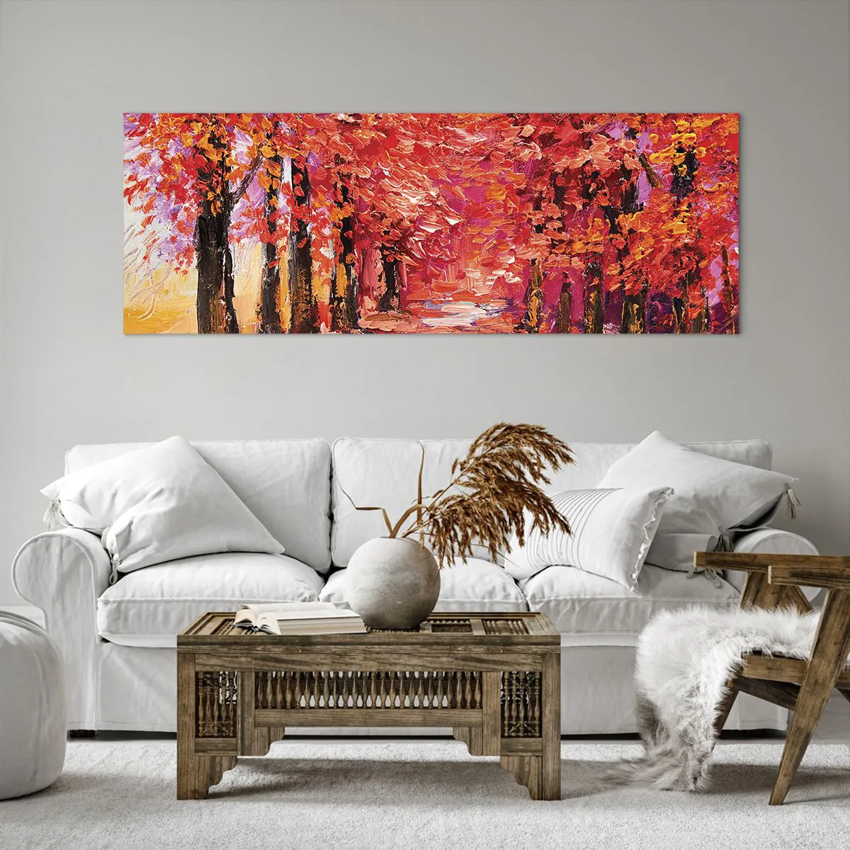 Canvas picture - Autumnal Impression - 140x50 cm