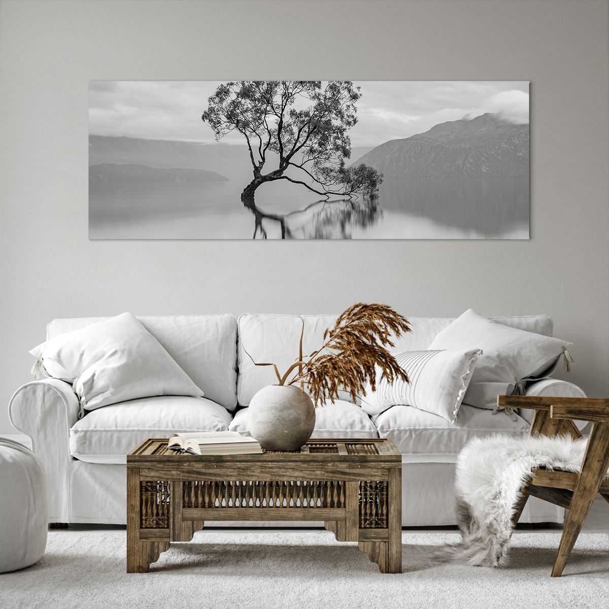Obrazy na płótnie Krajobraz, Obrazy na płótnie Jezioro, Obrazy na płótnie Drzewo, Obrazy na płótnie Jezioro Wanaka, Obrazy na płótnie Nowa Zelandia