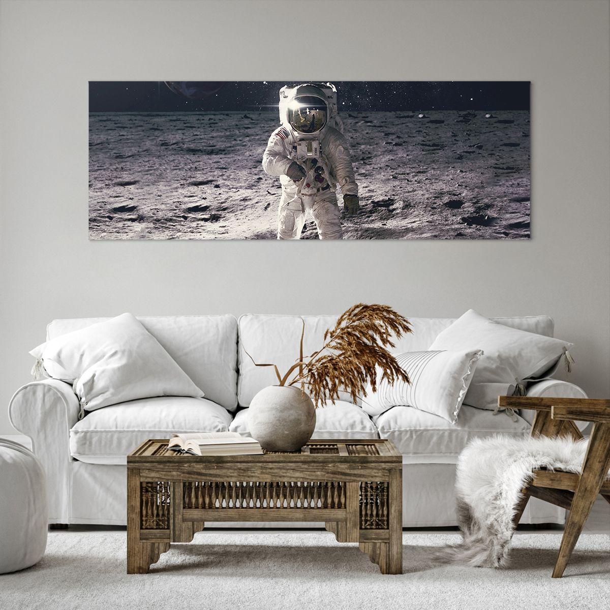Schilderen op canvas  Abstractie, Schilderen op canvas  Man Op De Maan, Schilderen op canvas  Astronaut, Schilderen op canvas  Kosmos, Schilderen op canvas  Maan