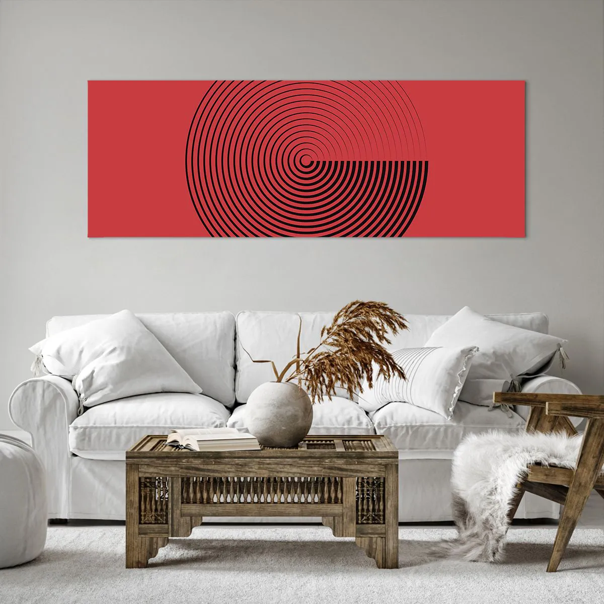 Vászonkép - Körkörös mozgás - 140x50 cm