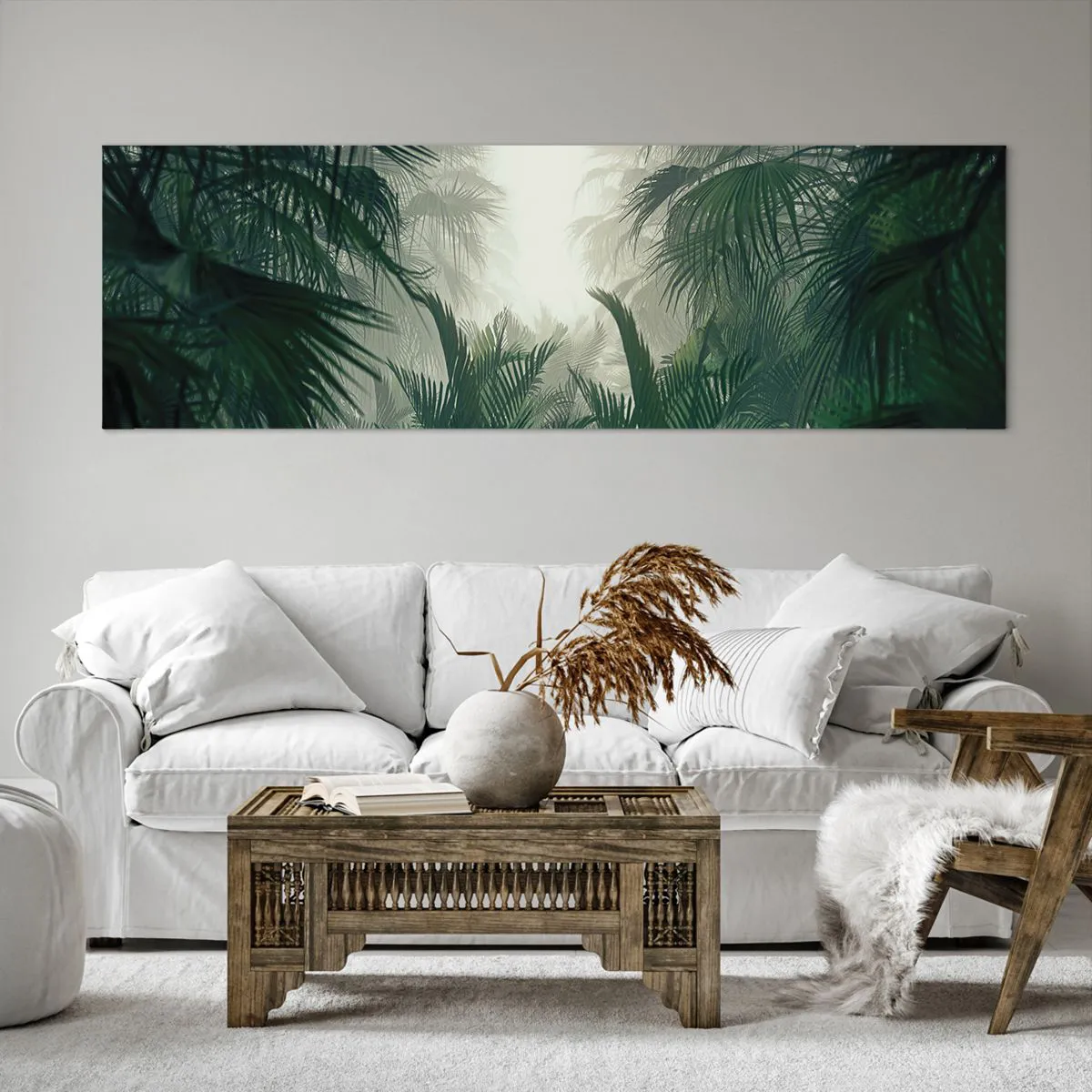 Canvas picture - Tropical Secret - 160x50 cm