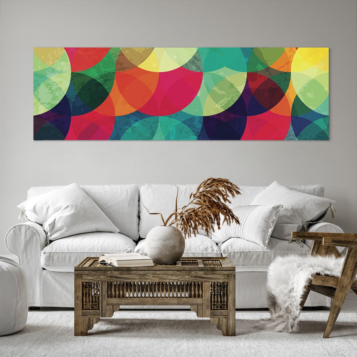 Canvas picture Abstraction, Canvas picture Art, Canvas picture Colorful Circles, Canvas picture Modern Art, Canvas picture Artistic Art