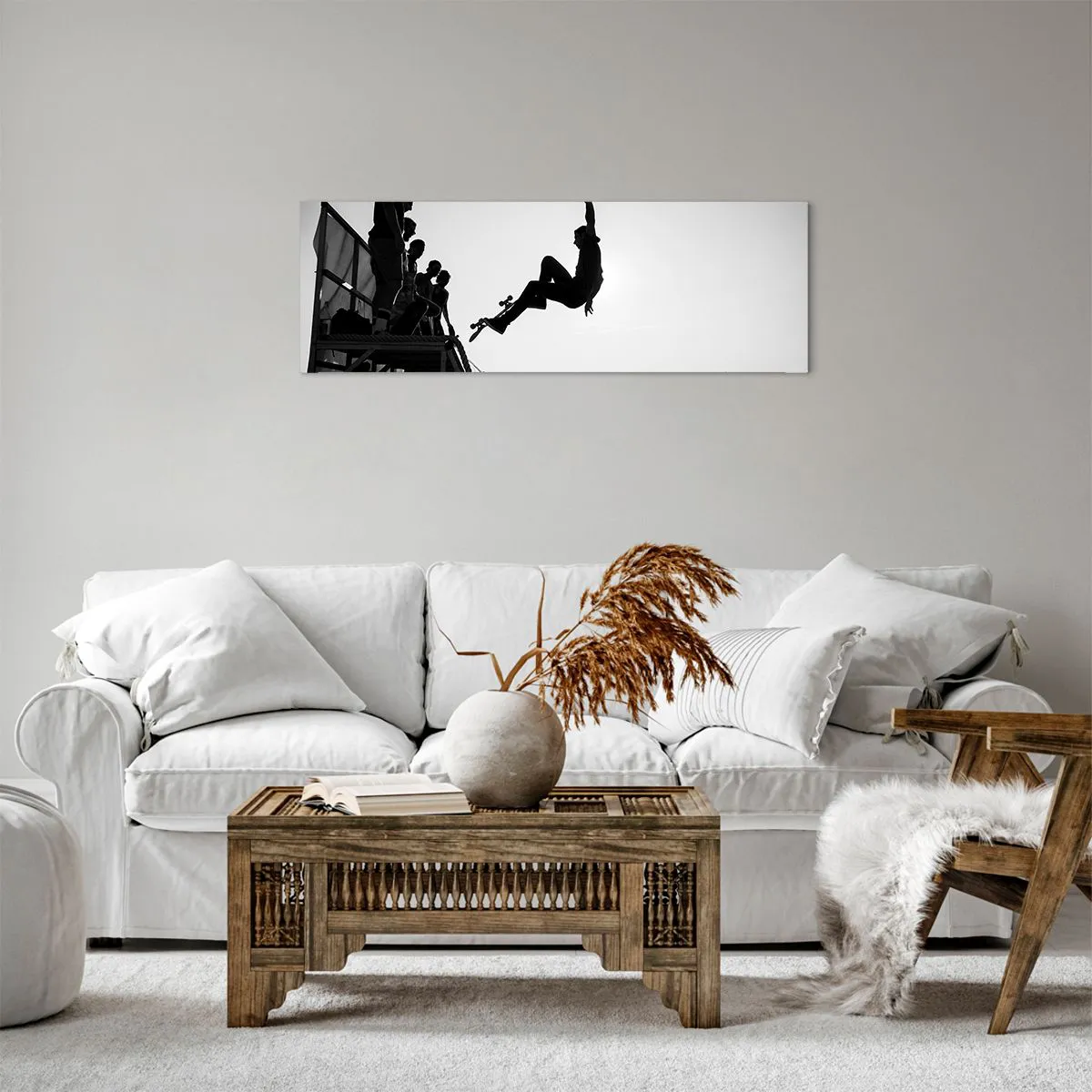 Quadro su tela - Stampe su Tela - Protagonisti e spettatori - 90x30 cm