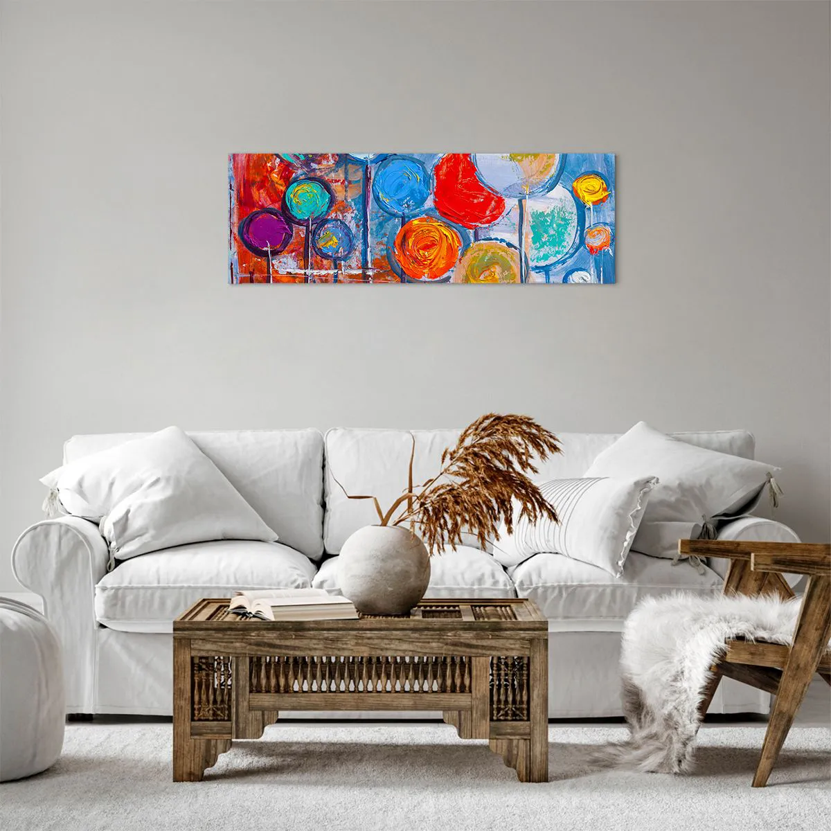 Obraz na płótnie - Cuda na kiju - 90x30 cm