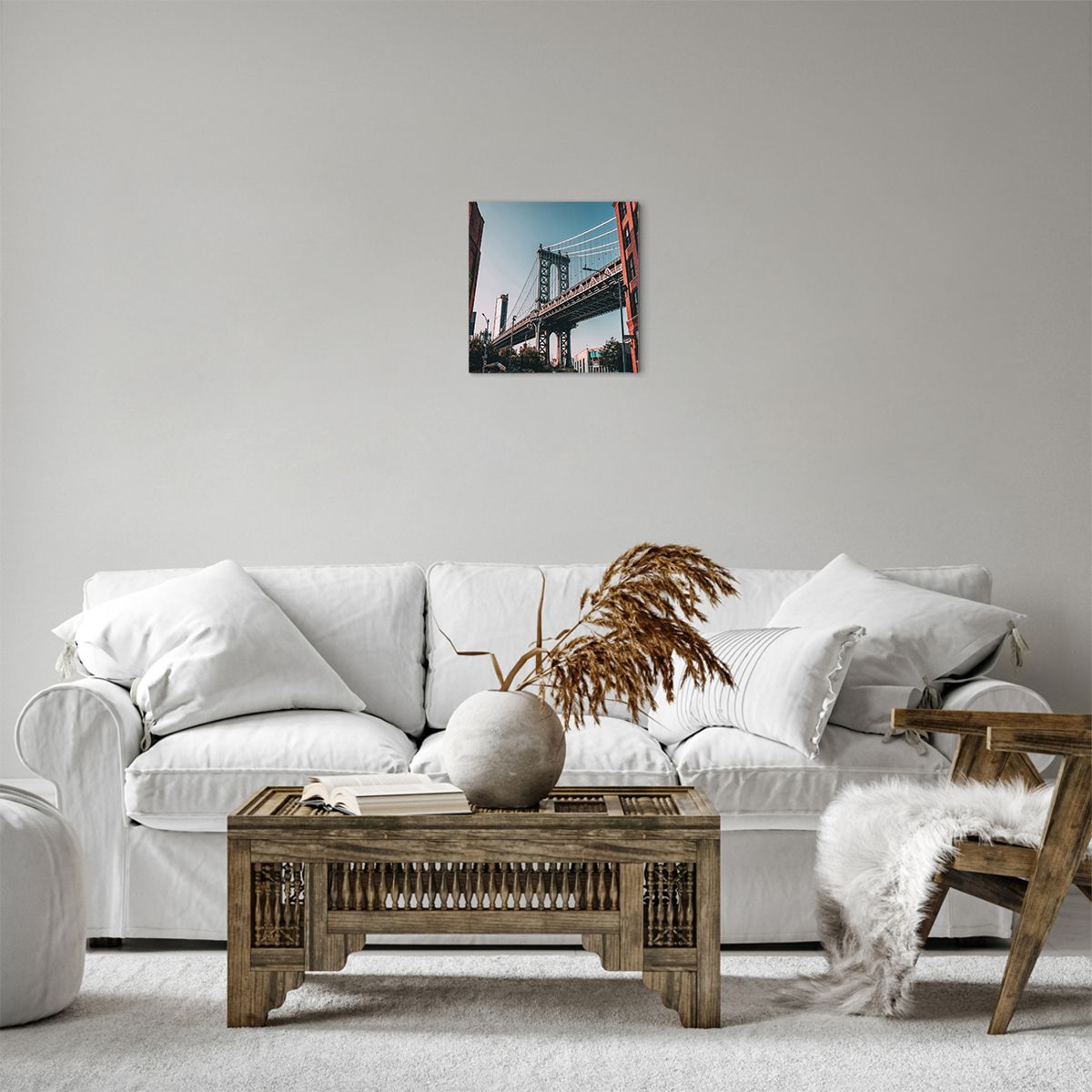 Obraz na plátne New York, Obraz na plátne Brooklynský Most, Obraz na plátne Architektúra, Obraz na plátne Mesto, Obraz na plátne Cestuje