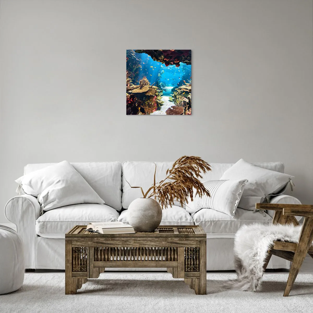 Obraz na płótnie - Nawet ci się nie śniło - 40x40 cm