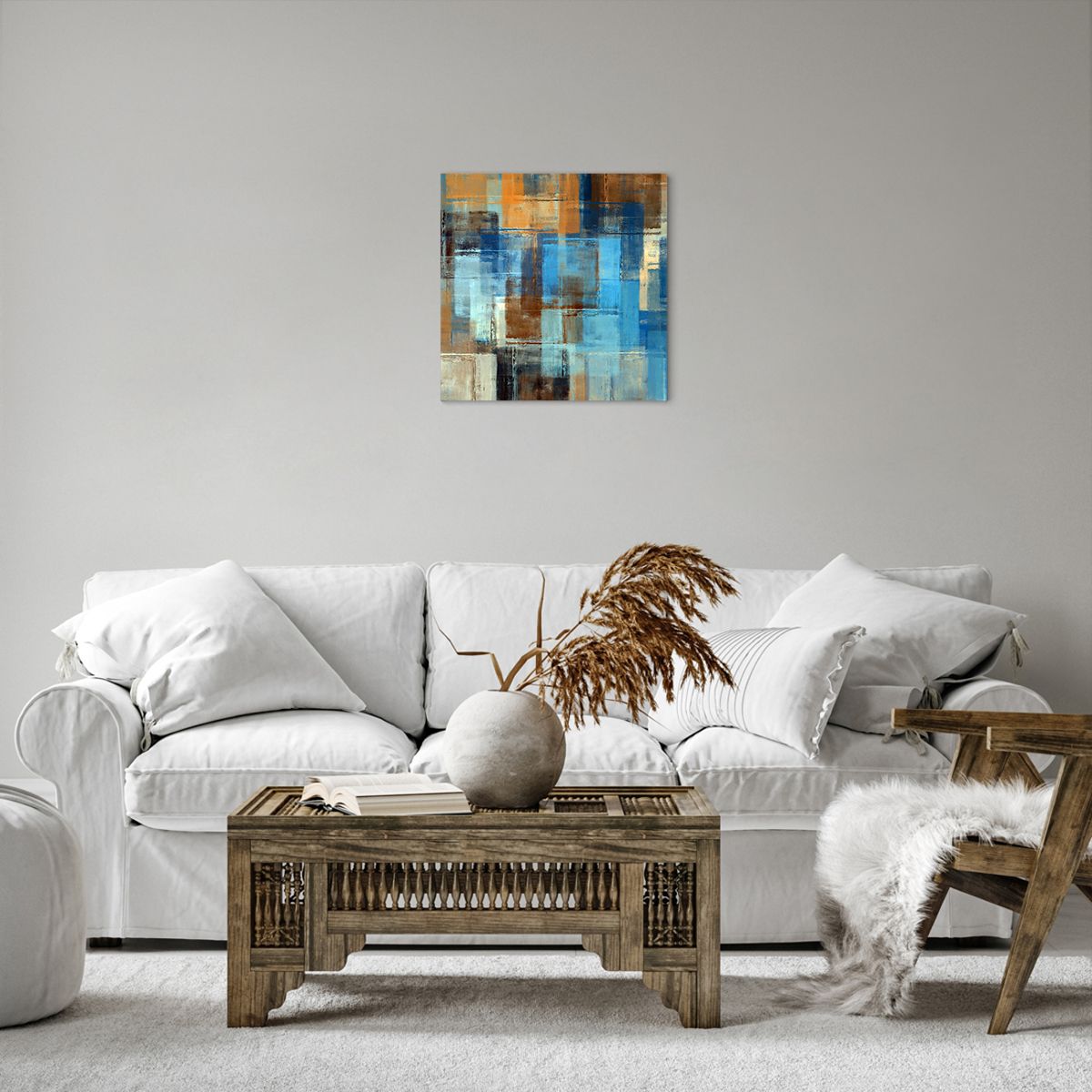 Cuadro sobre lienzo Abstracción, Cuadro sobre lienzo Arte, Cuadro sobre lienzo Pintar, Cuadro sobre lienzo Patrón Moderno, Cuadro sobre lienzo Multicolor