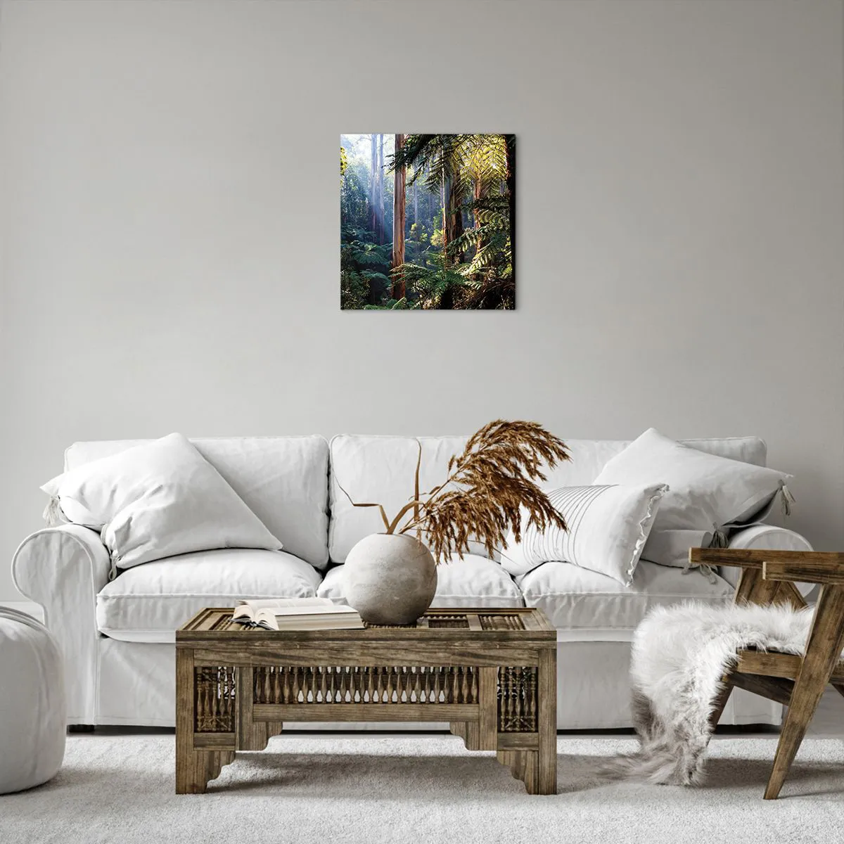 Obraz na płótnie - Baśń lasu - 40x40 cm