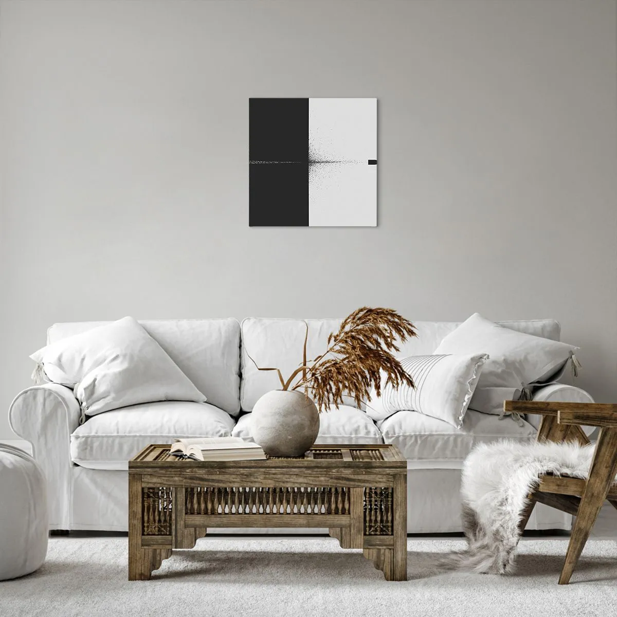 Canvas picture - Straight to the Point - 40x40 cm