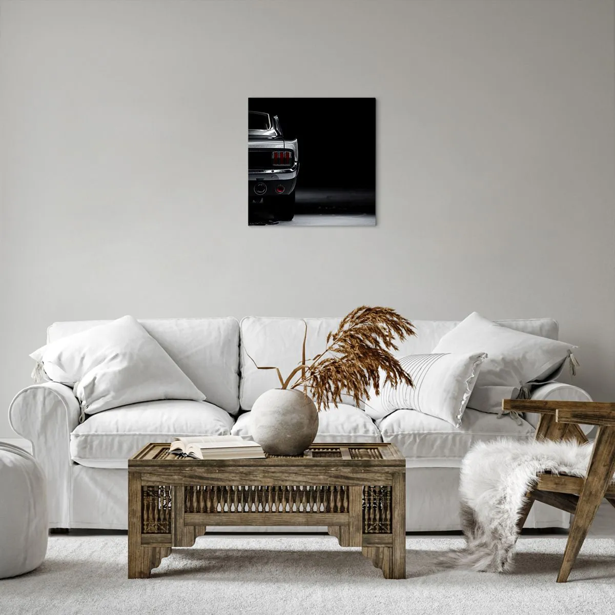 Impression sur toile - Image sur toile - Le charme du classique - 40x40 cm