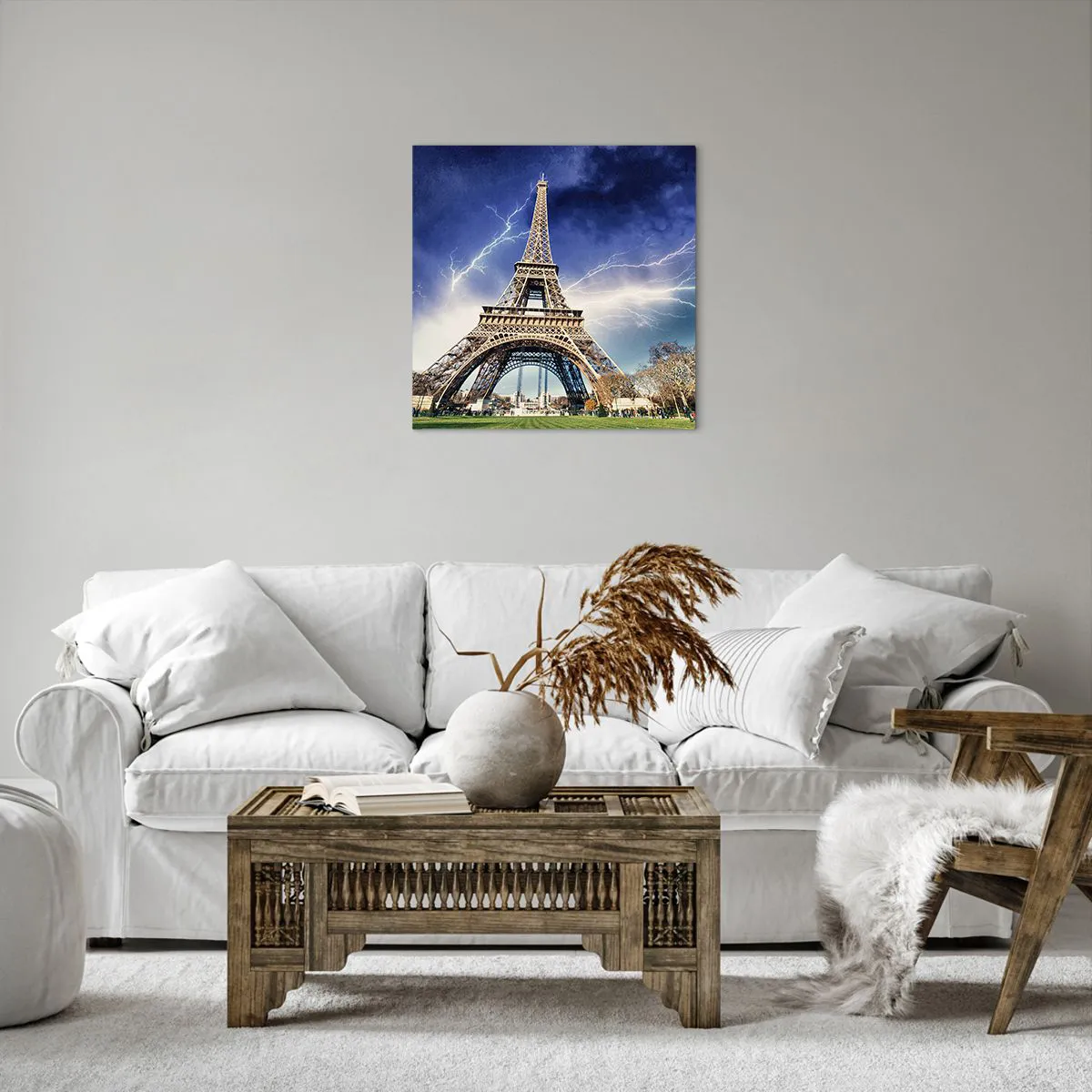 Impression sur toile - Image sur toile - Maître des tempêtes - 50x50 cm