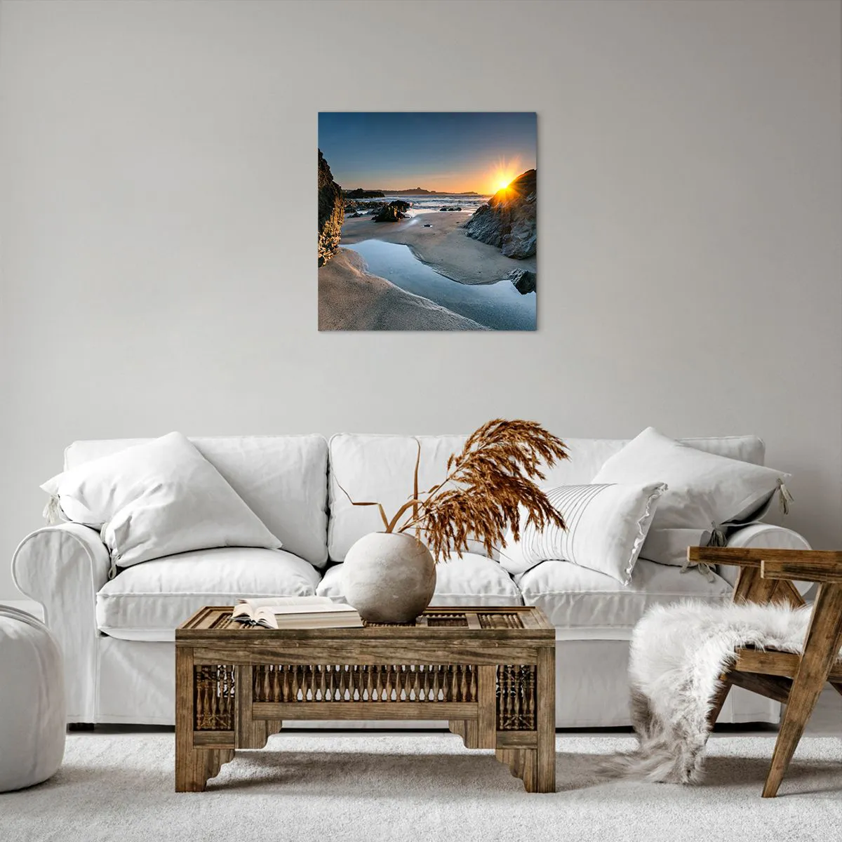 Canvas picture - Untouched by Human Hand - 50x50 cm