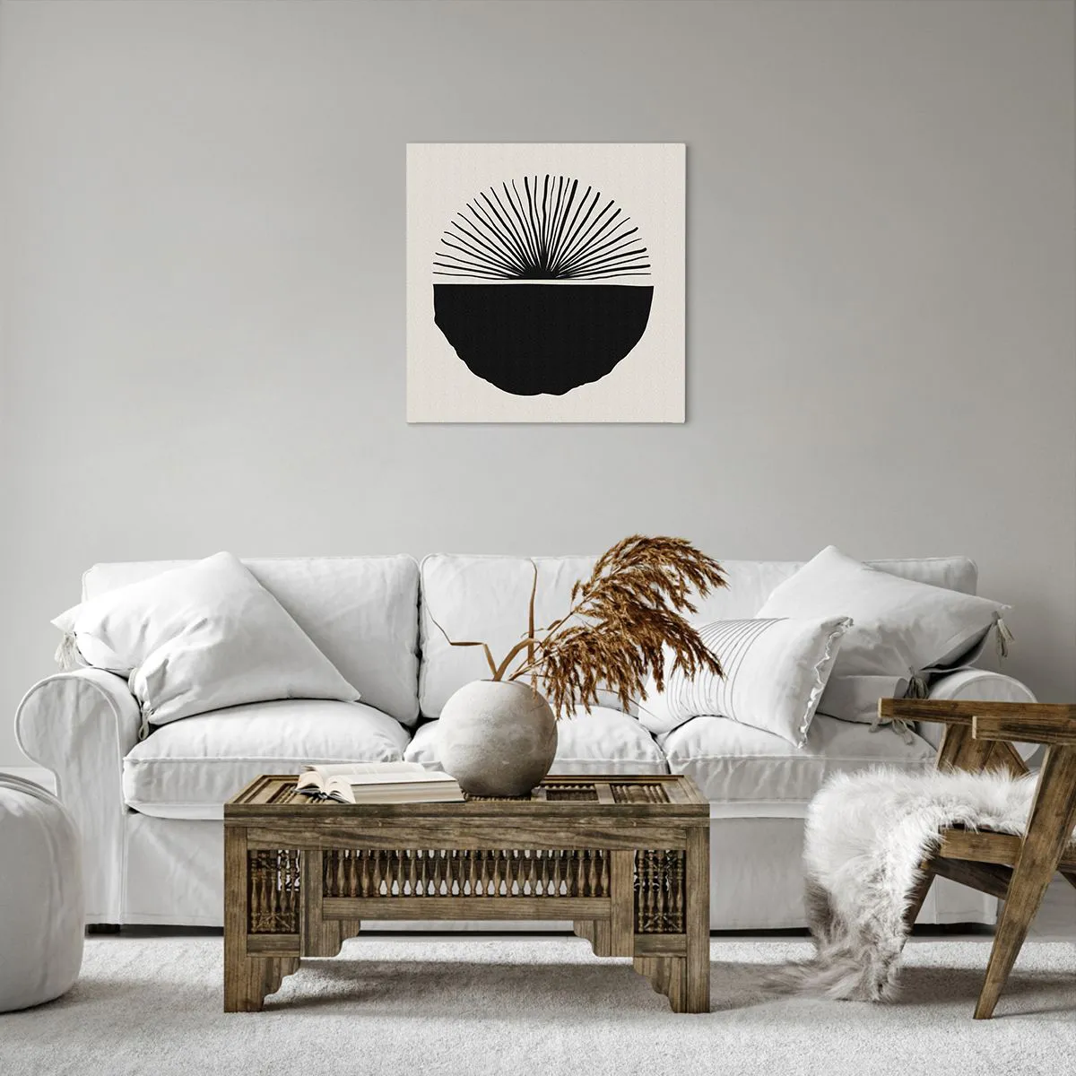 Canvas picture - Fan of Possibilities - 50x50 cm