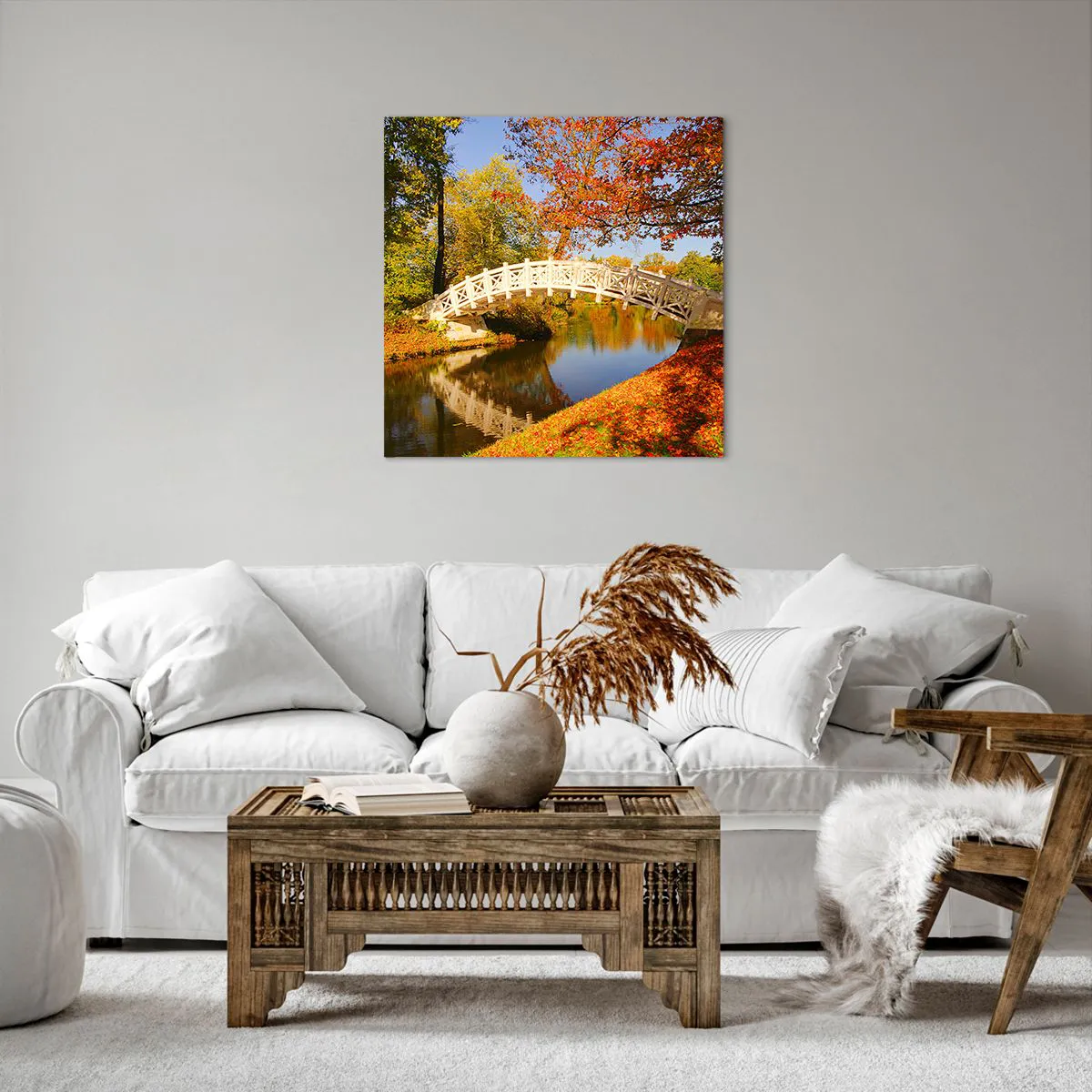 Vászonkép - A sóhajok fehér hídján - 60x60 cm