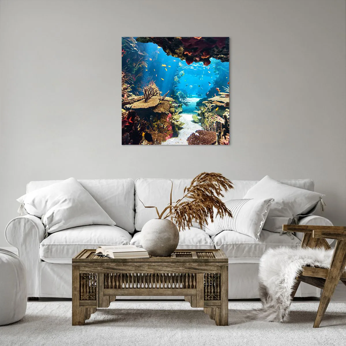 Obraz na płótnie - Nawet ci się nie śniło - 60x60 cm