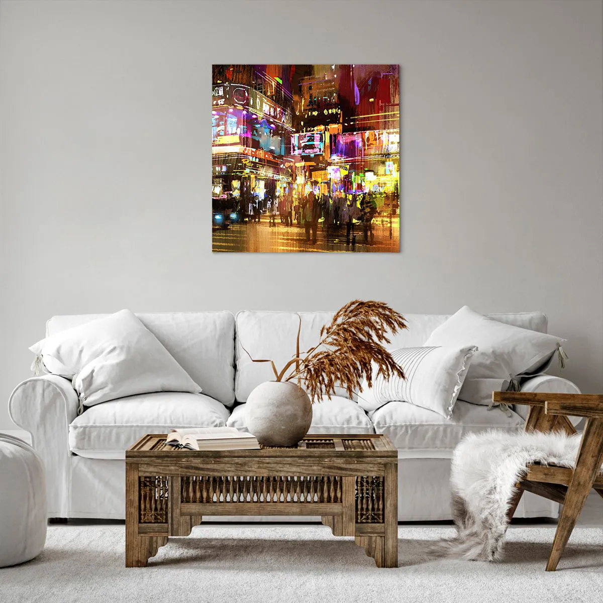 Vászonkép - A fény tengerében - 60x60 cm