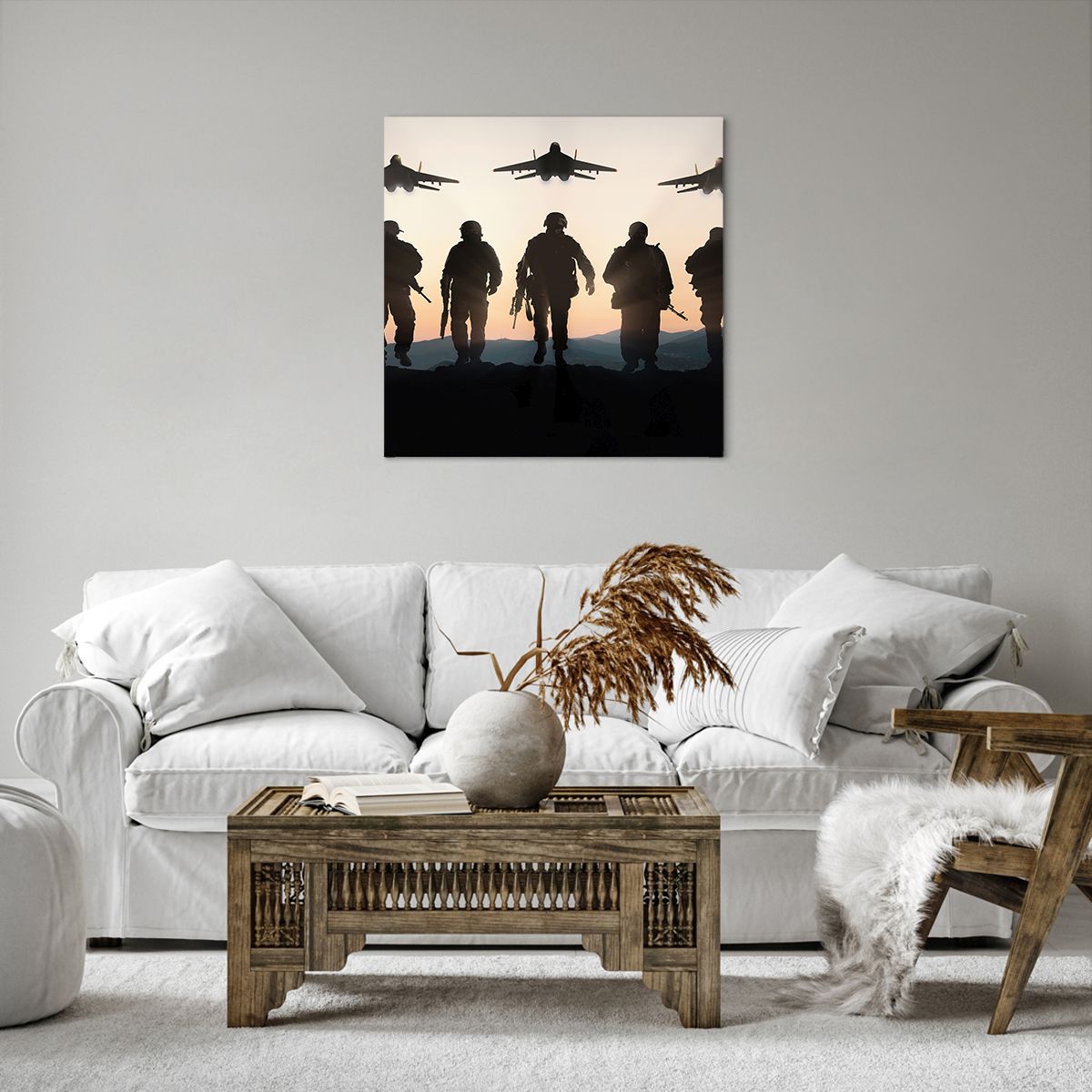 Impression sur toile Militaire, Impression sur toile Armée, Impression sur toile Soldats, Impression sur toile Avion Militaire, Impression sur toile Armée