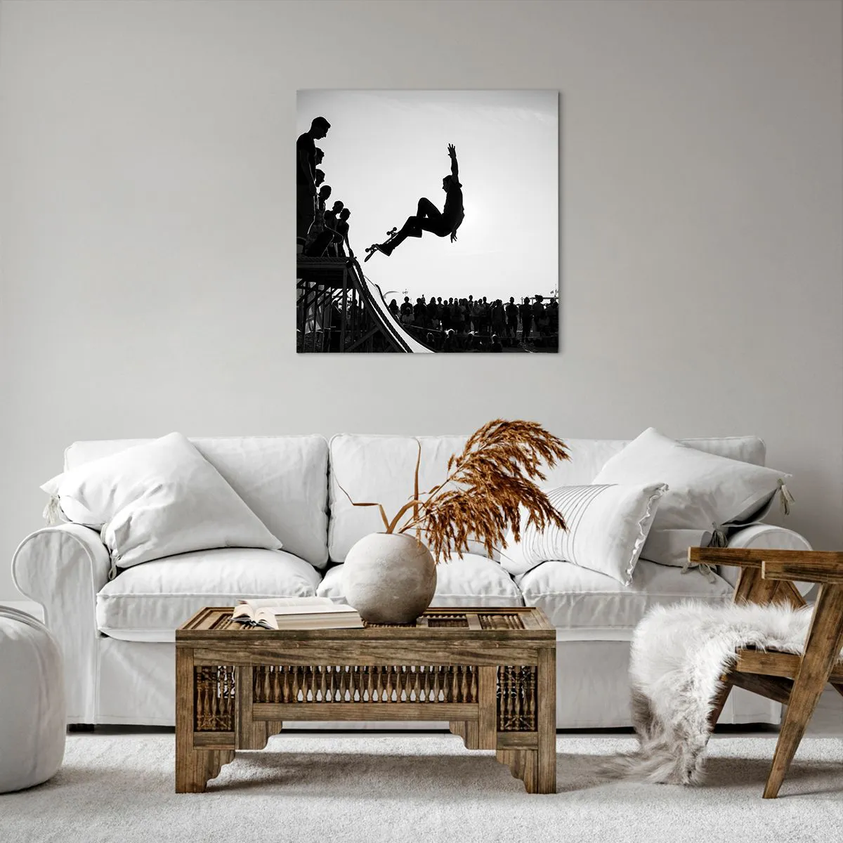 Canvas picture - Heroes and Spectators - 60x60 cm