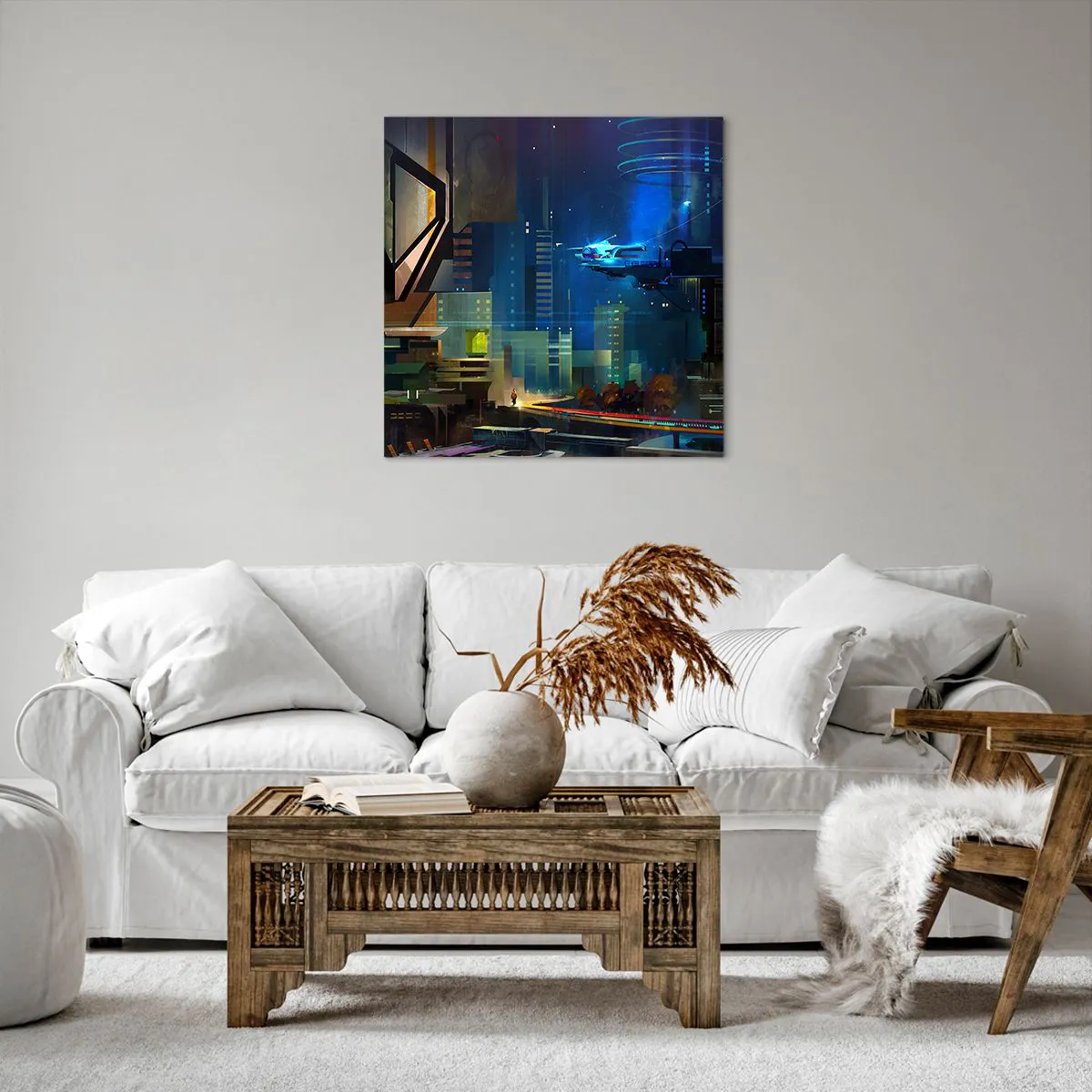 Quadro su tela - Stampe su Tela - In un futuro non lontano - 60x60 cm