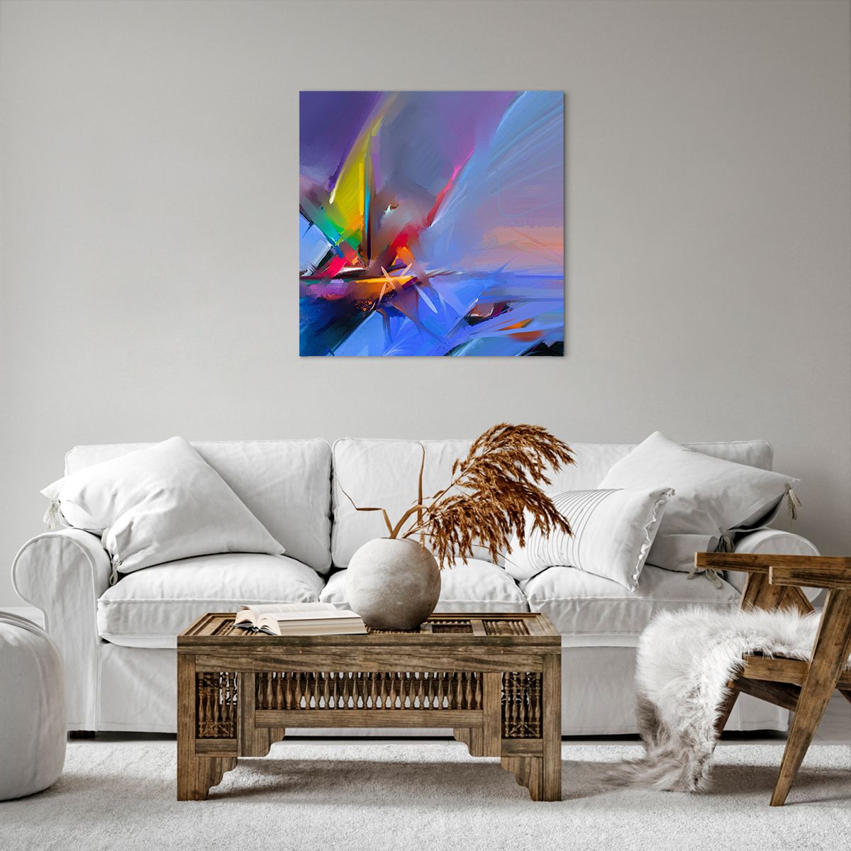 Quadro su tela Astrazione, Quadro su tela Arte, Quadro su tela Barca A Vela, Quadro su tela Arte Moderna, Quadro su tela La Pittura