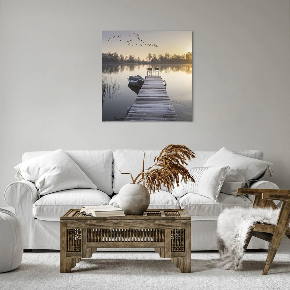 Obraz na płótnie - Wrócę za jakiś czas - 60x60 cm