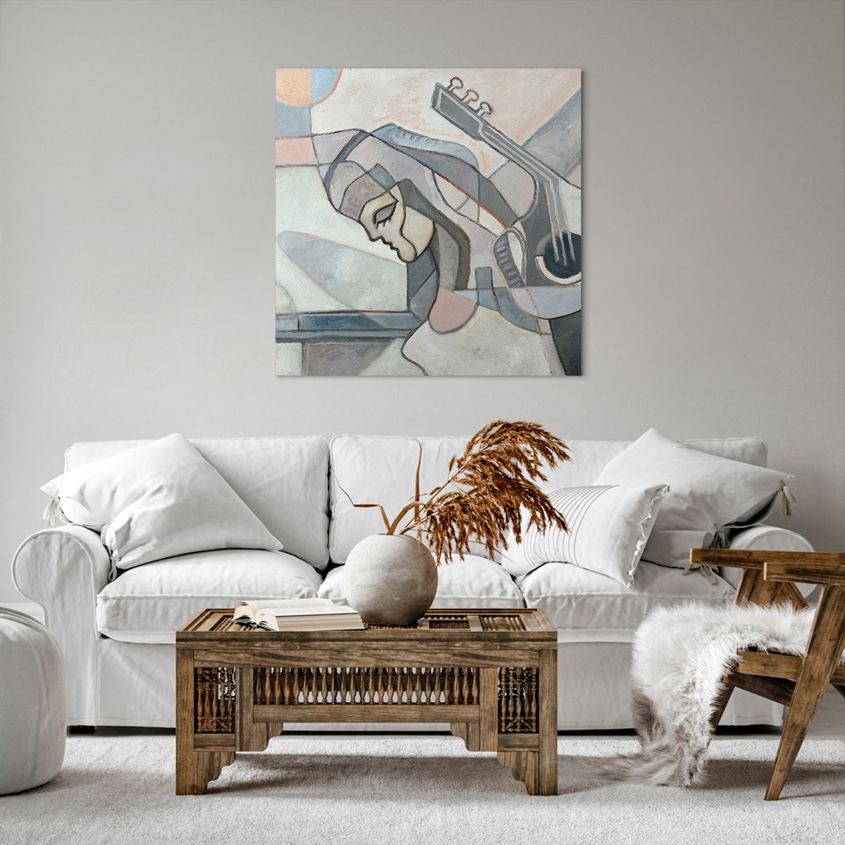 Bild auf Leinwand Abstraktion, Bild auf Leinwand Kubismus, Bild auf Leinwand Personen, Bild auf Leinwand Kunst, Bild auf Leinwand Malerei